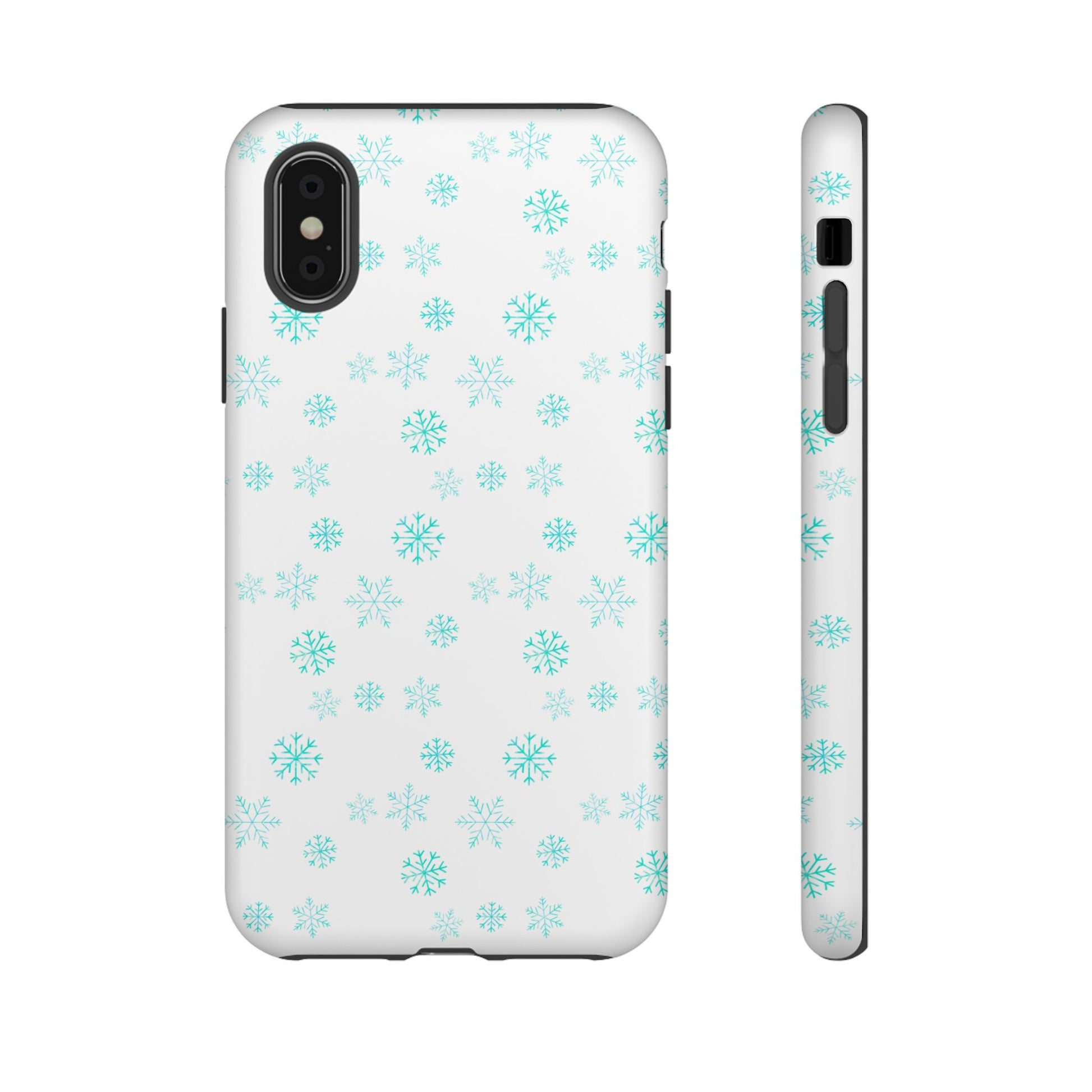 Snowy Blue #12 - Tough Cases iPhone Samsung Google Pixel - MahaCase