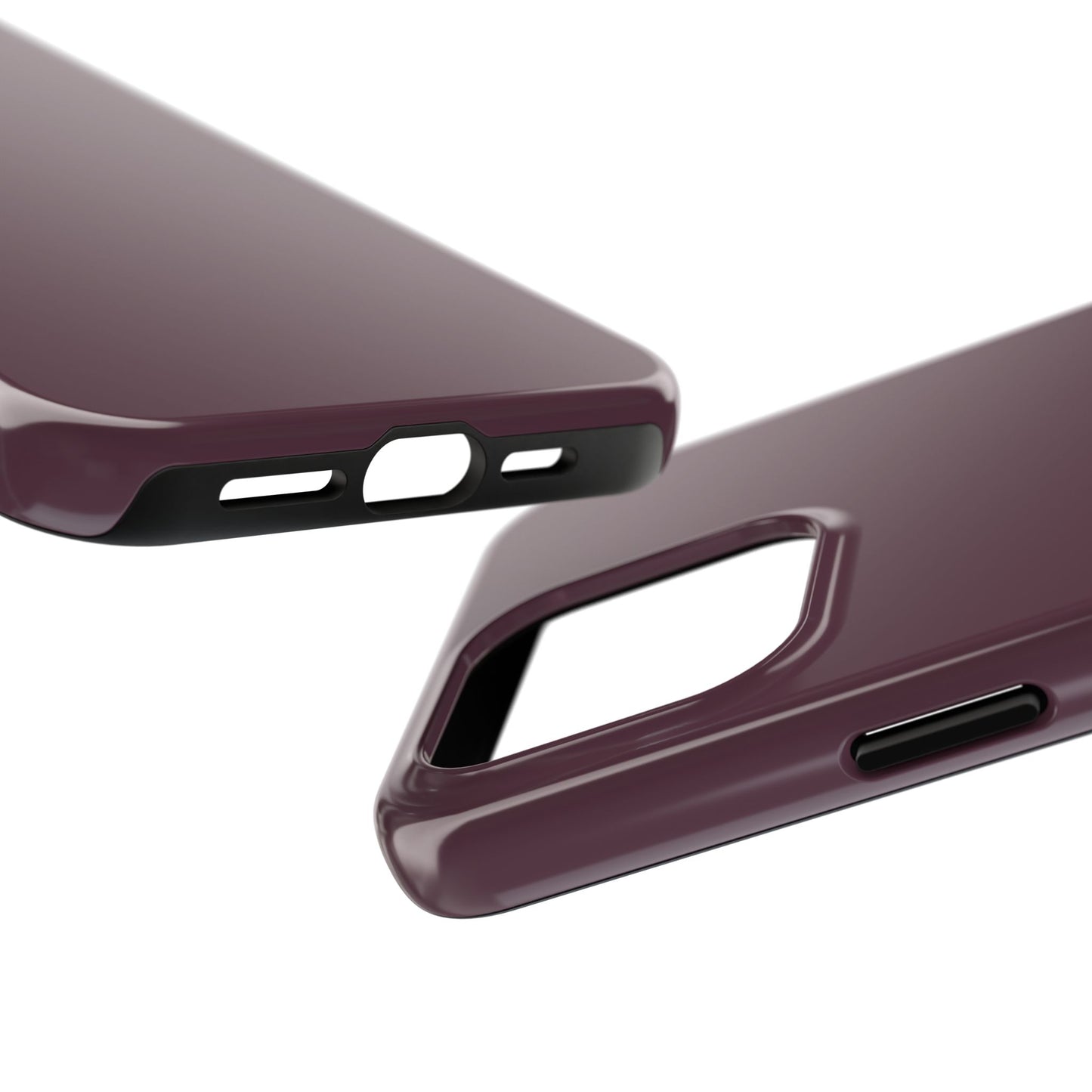 Old Mauve Solid Color Tough Phone Cases - iPhone and Samsung - Fall Color