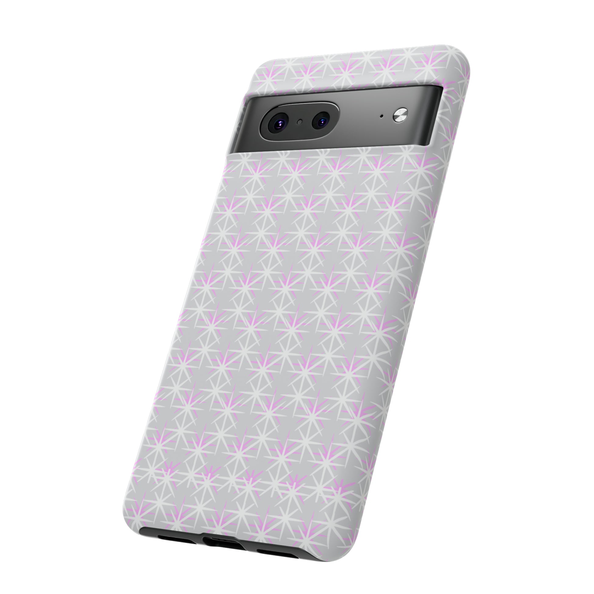 Grey Skies, Pink Stars-Tough Cases - MahaCase