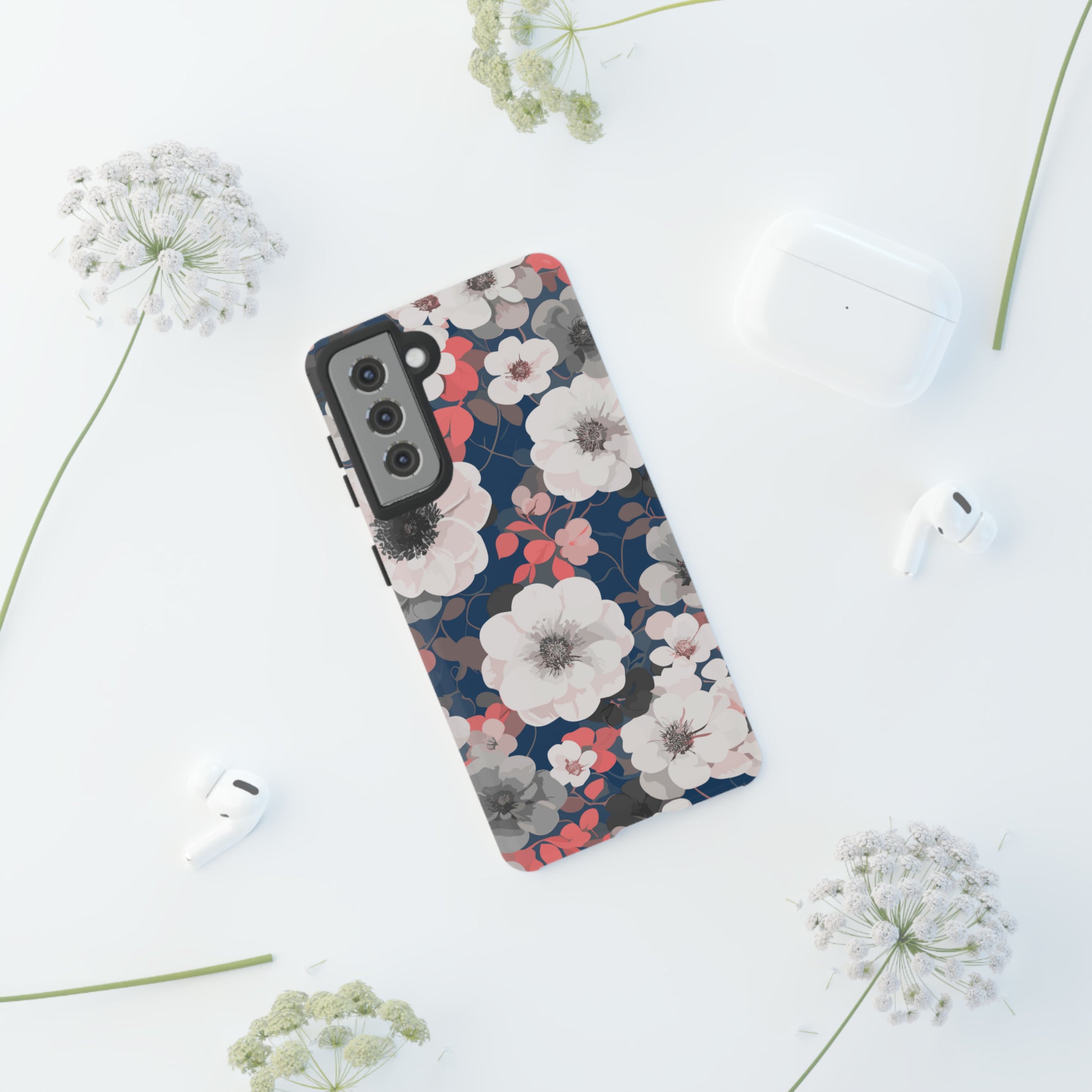 Classy Floral Delight-Tough Cases - MahaCase