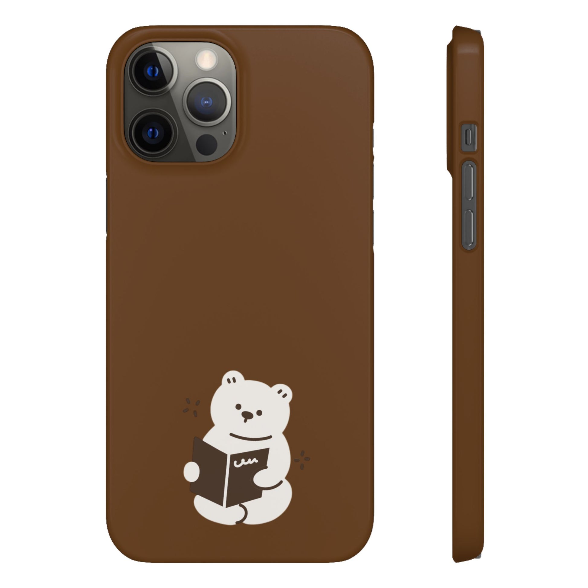 Reading Bear #02-Snap Cases - MahaCase