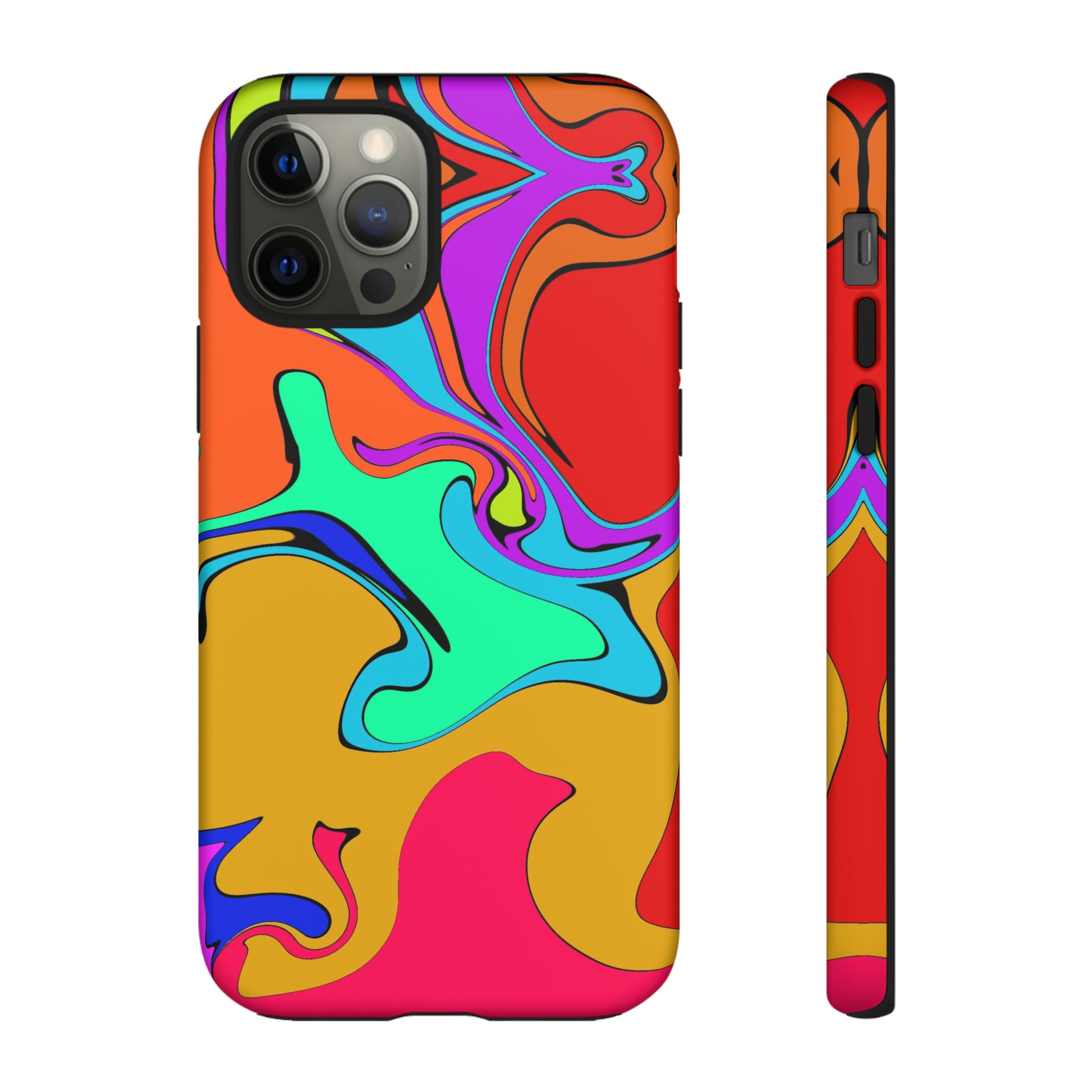 Color Swirl #22-Tough Cases - MahaCase