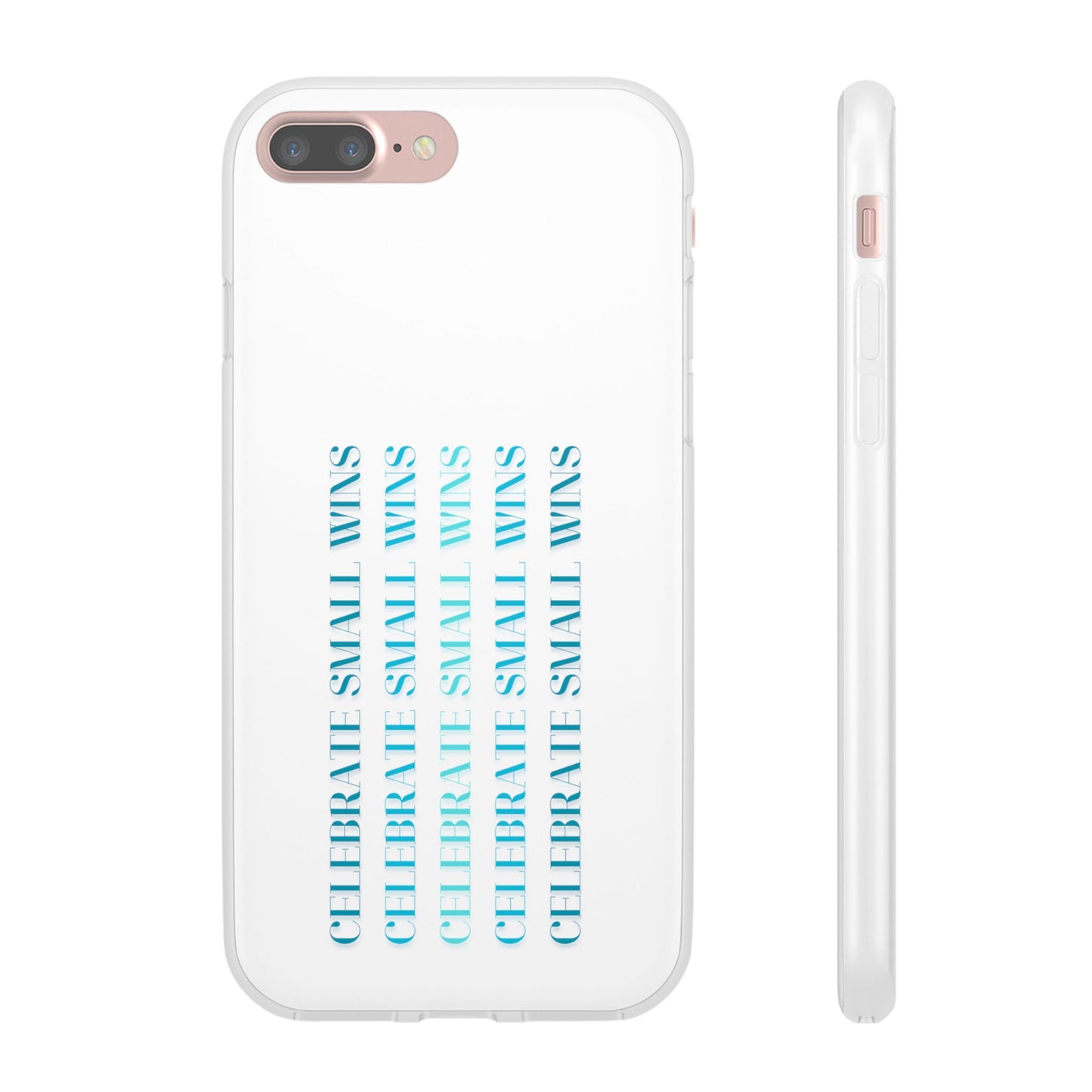 Celebrate Small Wins #22 Flexi Cases iPhone Samsung Gift Packaging - MahaCase