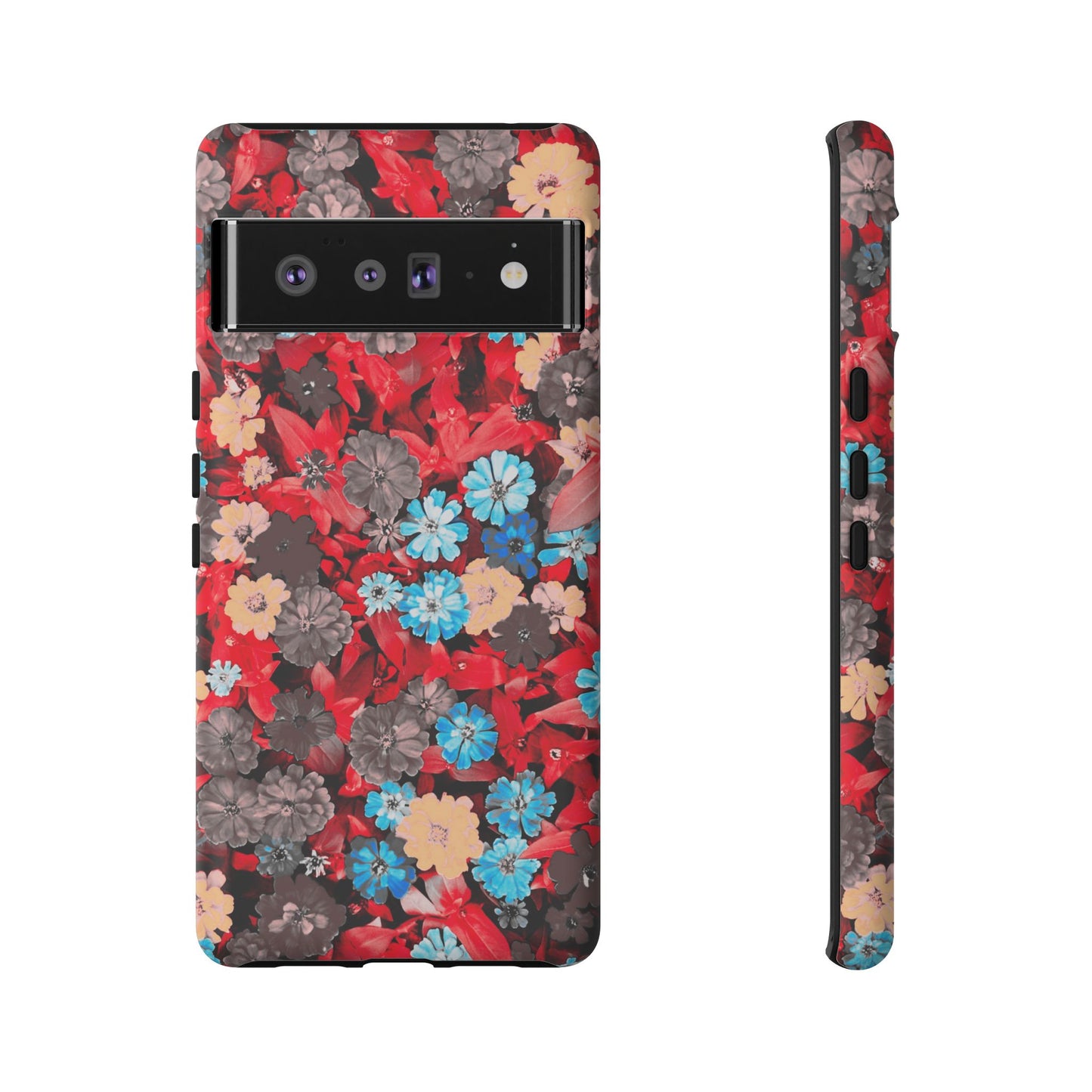 Lucid Flowers #23-Tough Cases iPhone Samsung Google Pixel - MahaCase