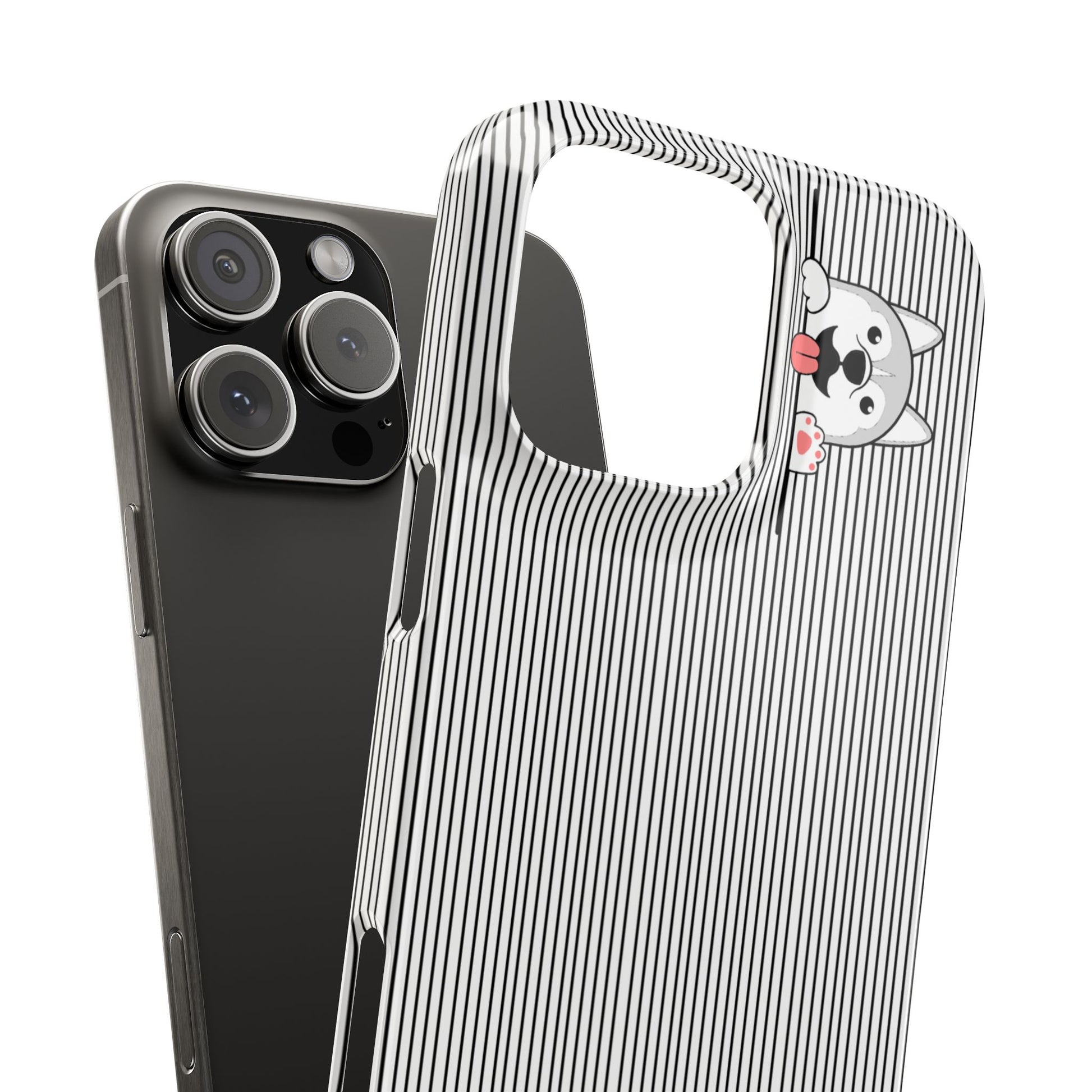 Cute Husky-Slim iPhone Cases - MahaCase