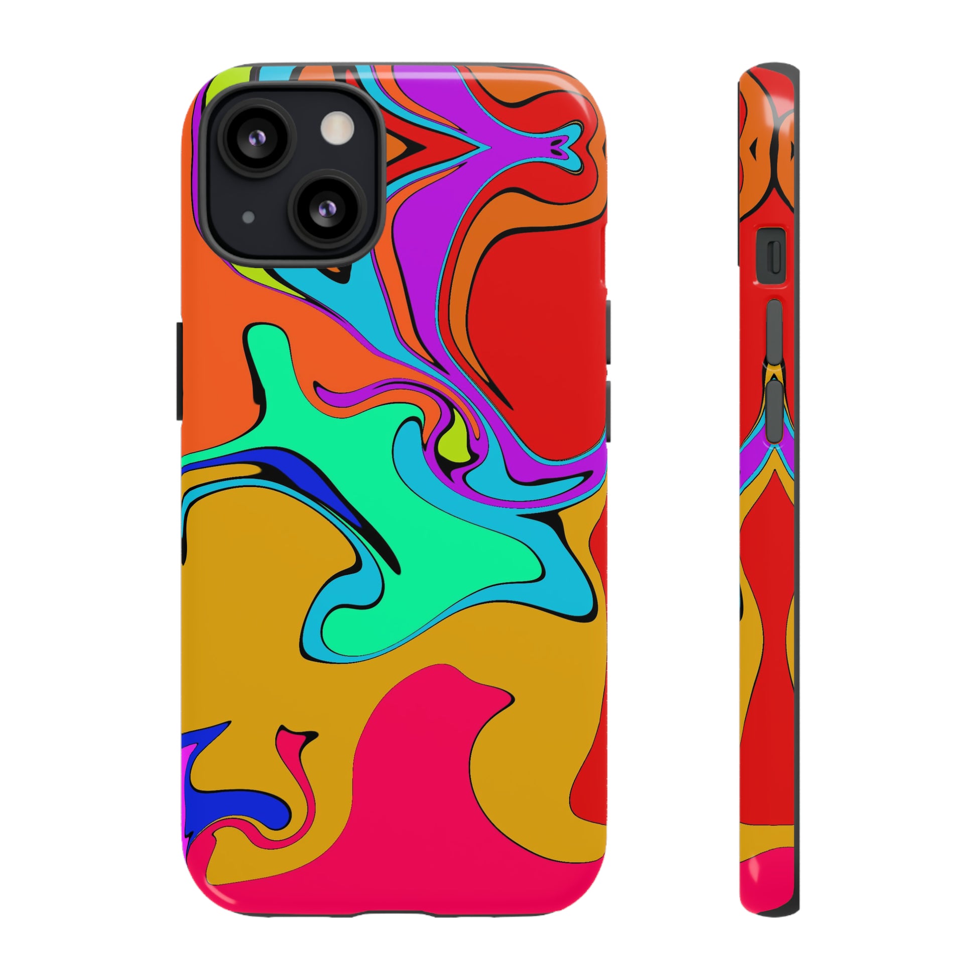 Color Swirl #22-Tough Cases - MahaCase