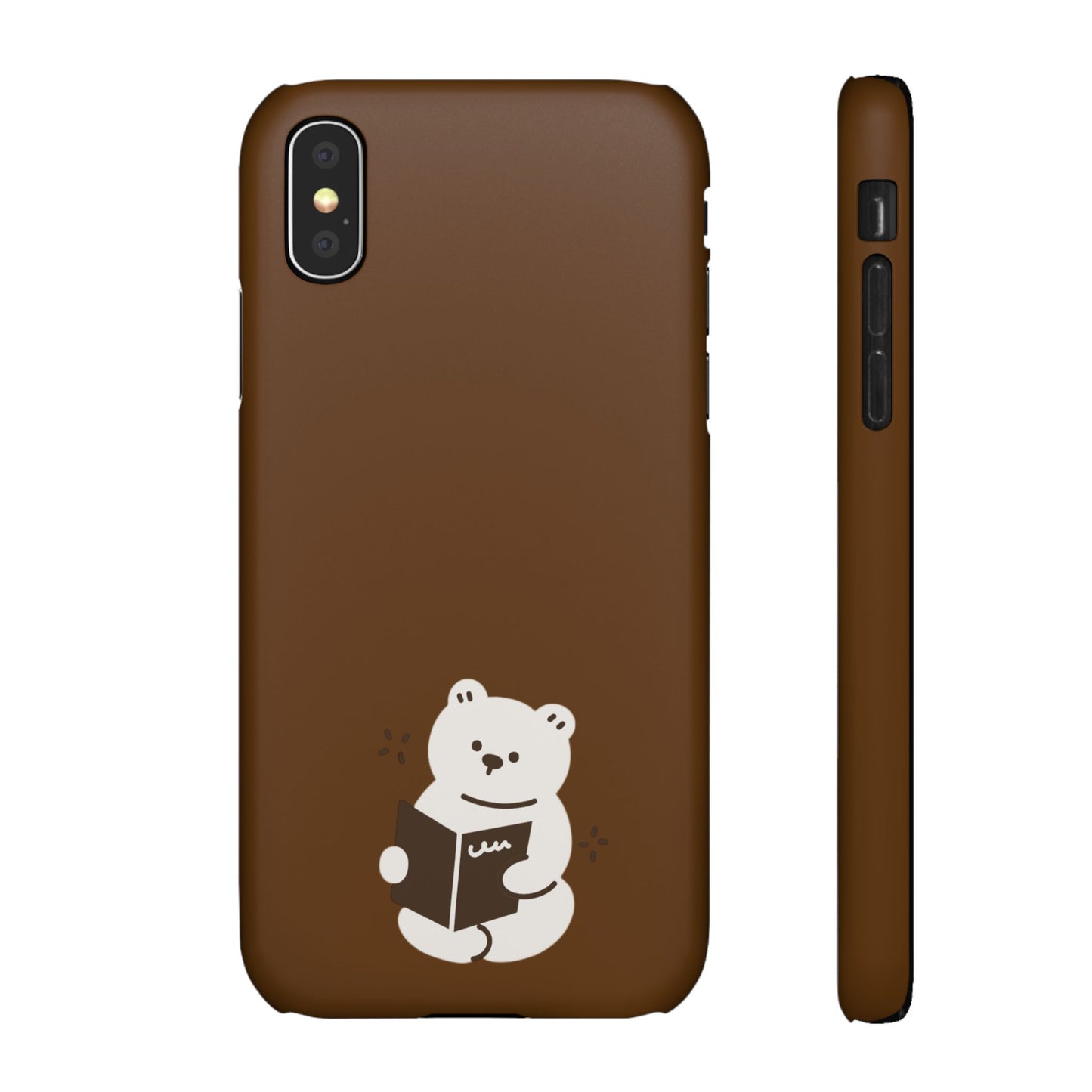 Reading Bear #02-Snap Cases - MahaCase