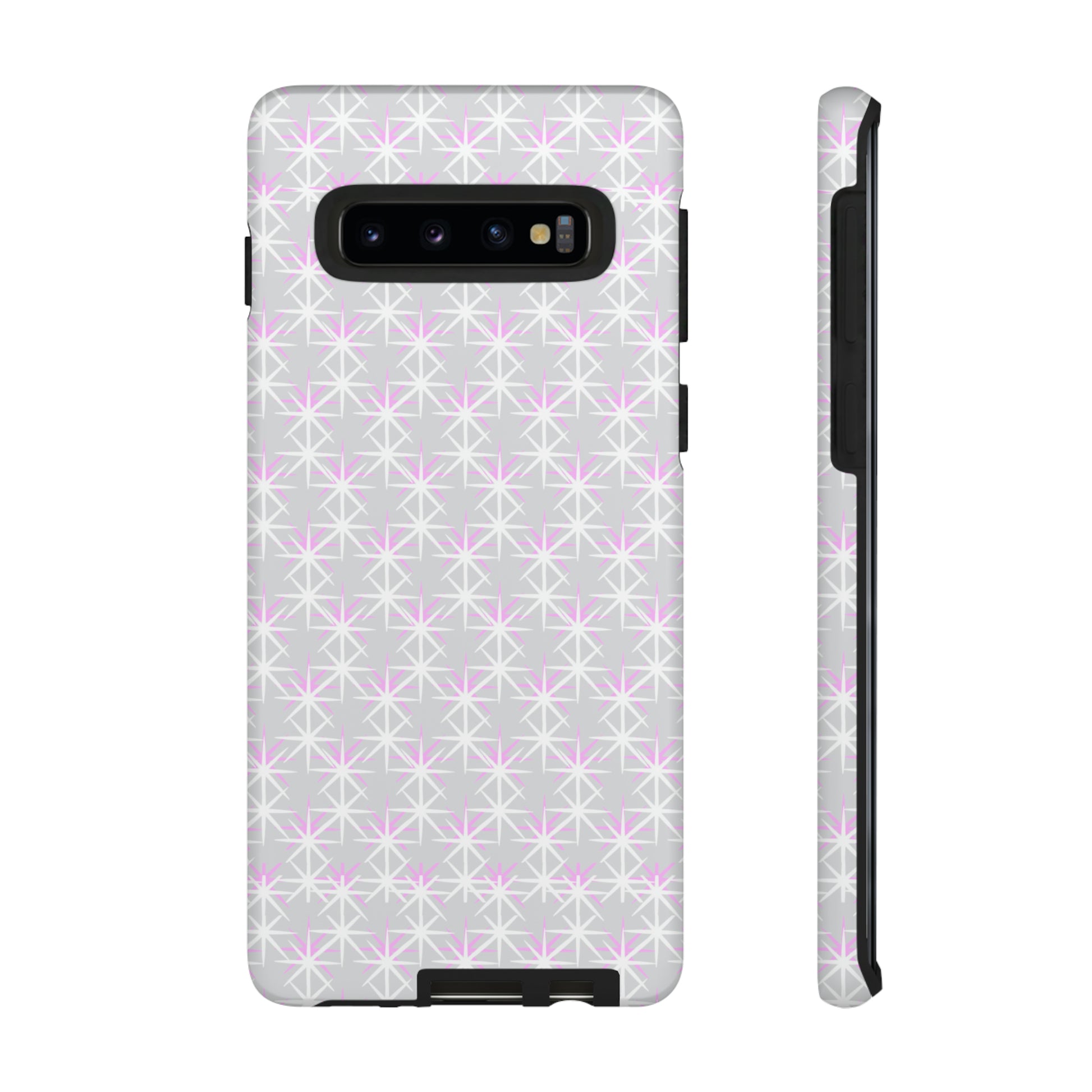 Grey Skies, Pink Stars-Tough Cases - MahaCase