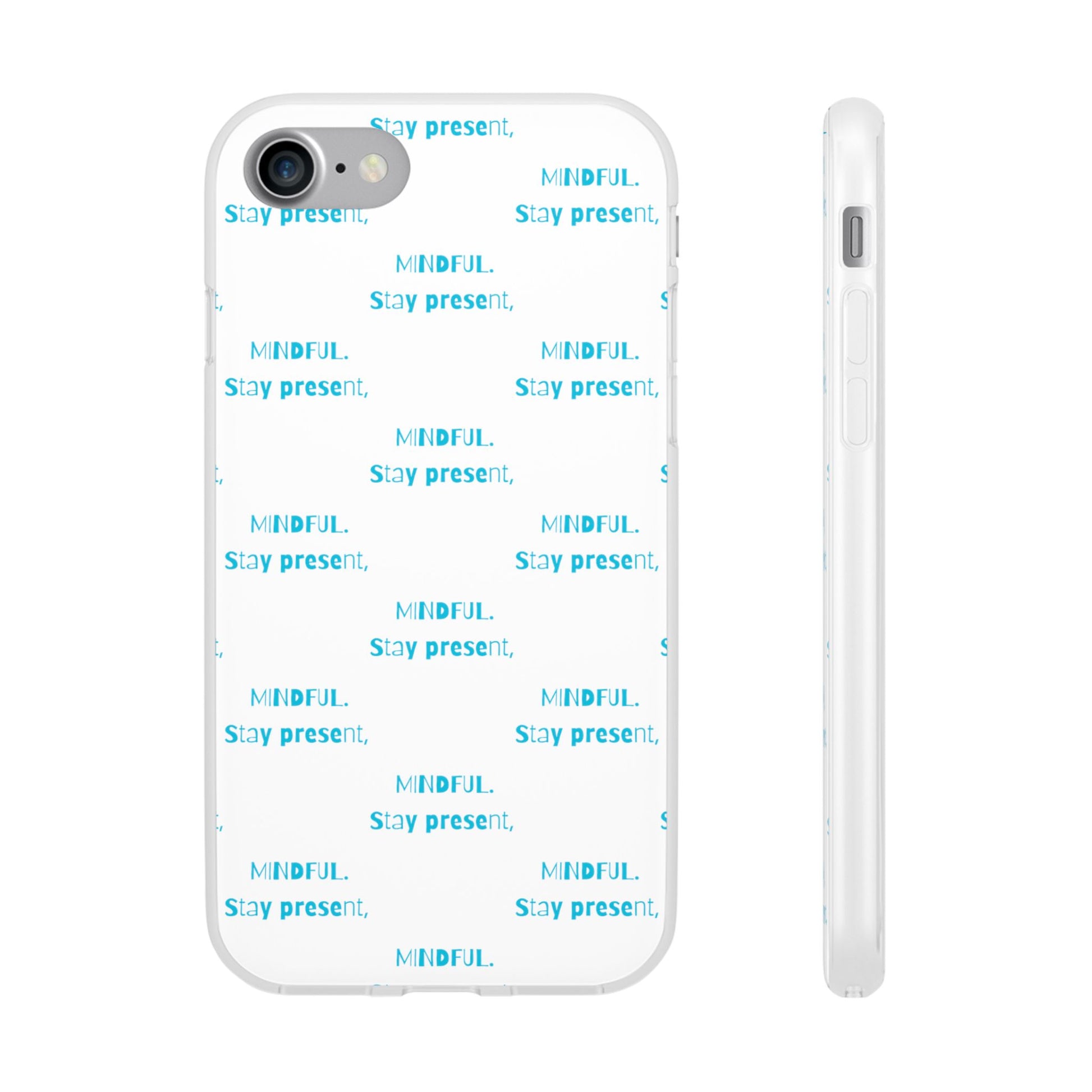 Stay Present Mindful #12 Flexi Cases iPhone Samsung Gift Packaging - MahaCase