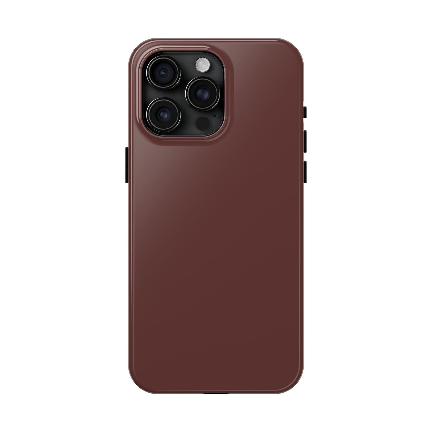 Phone Case - Garnet Color Fall 2025 Trending Color, Sturdy Phone Cases, Durable Cell Phone Covers, Trendy Gadget Protection, Unique Phone Accessories- iPhone, Samsung
