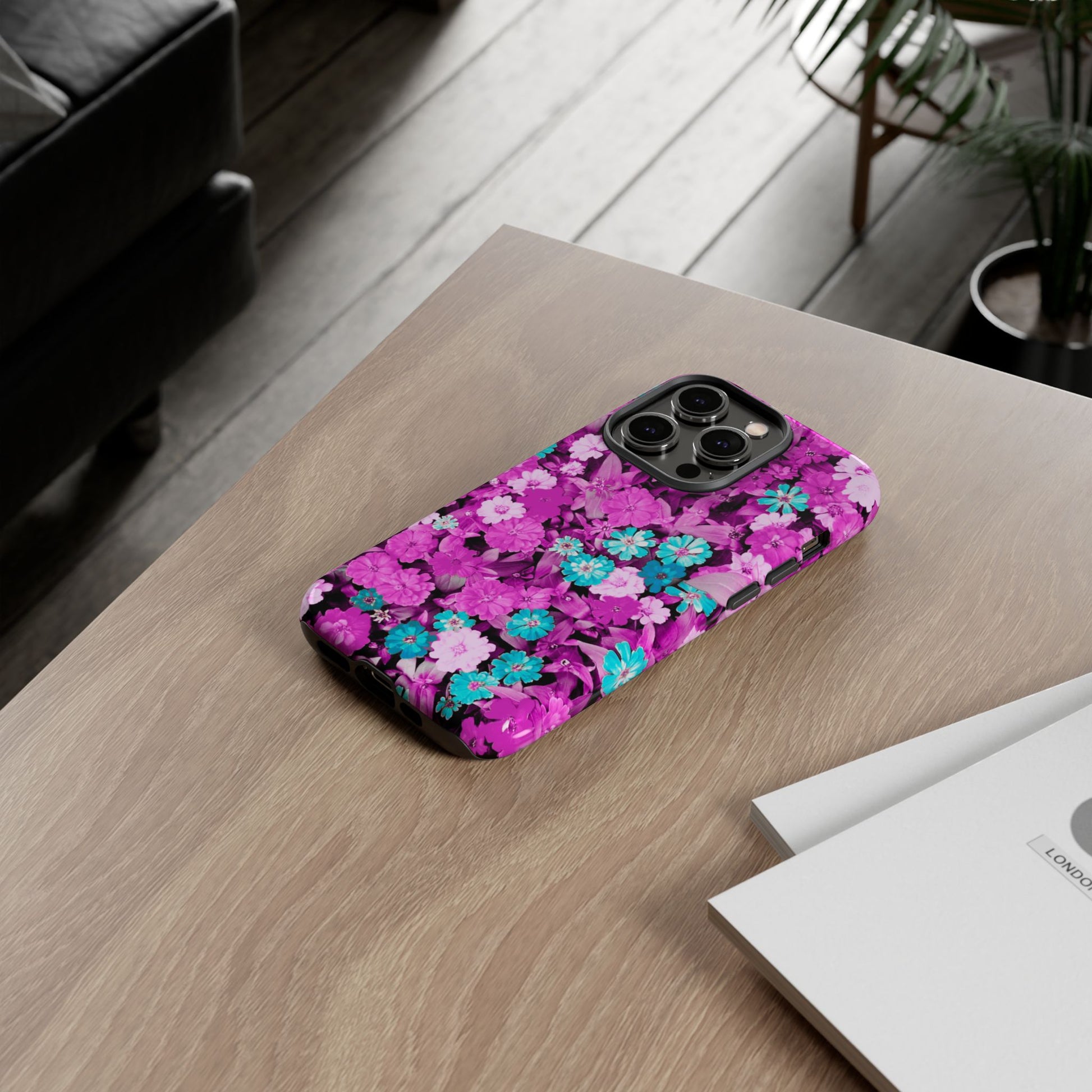 Lucid Flowers #22-Tough Cases iPhone Samsung Google Pixel - MahaCase