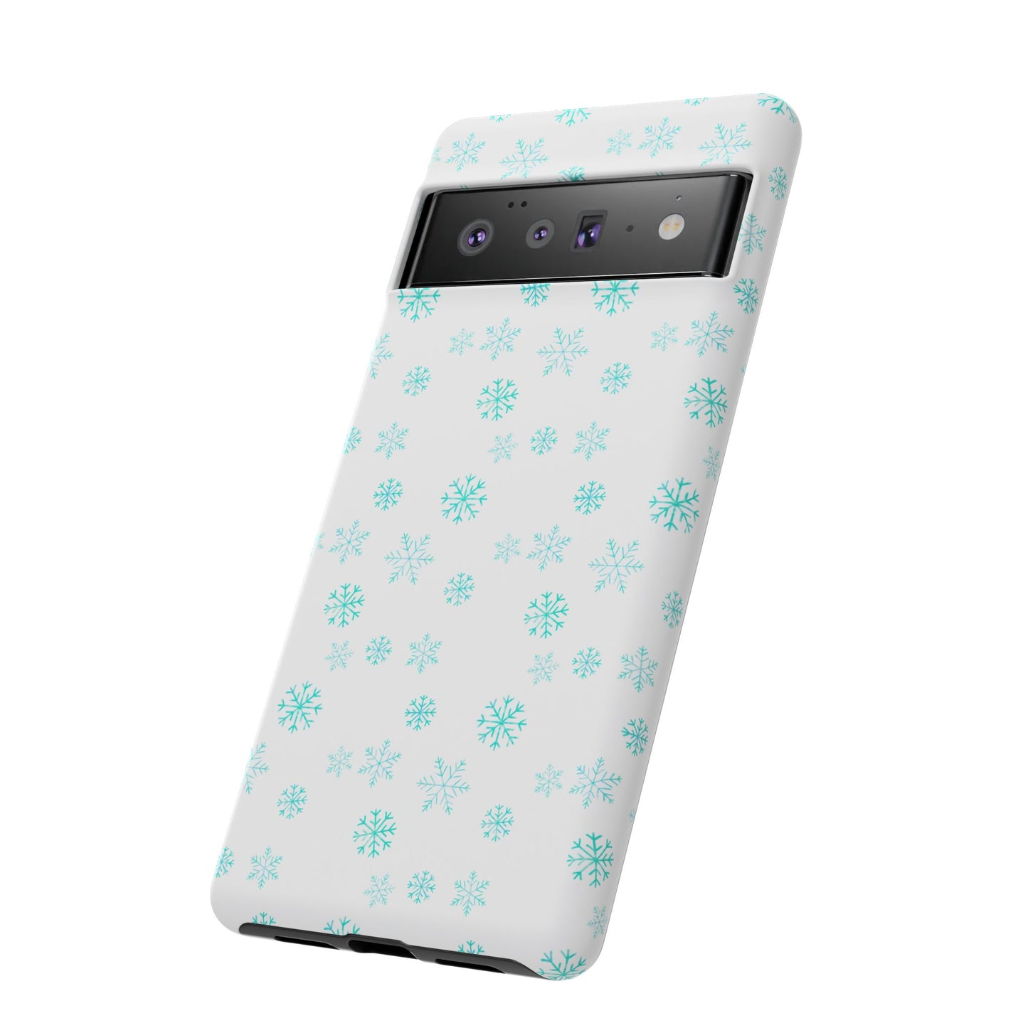 Snowy Blue #12 - Tough Cases iPhone Samsung Google Pixel - MahaCase