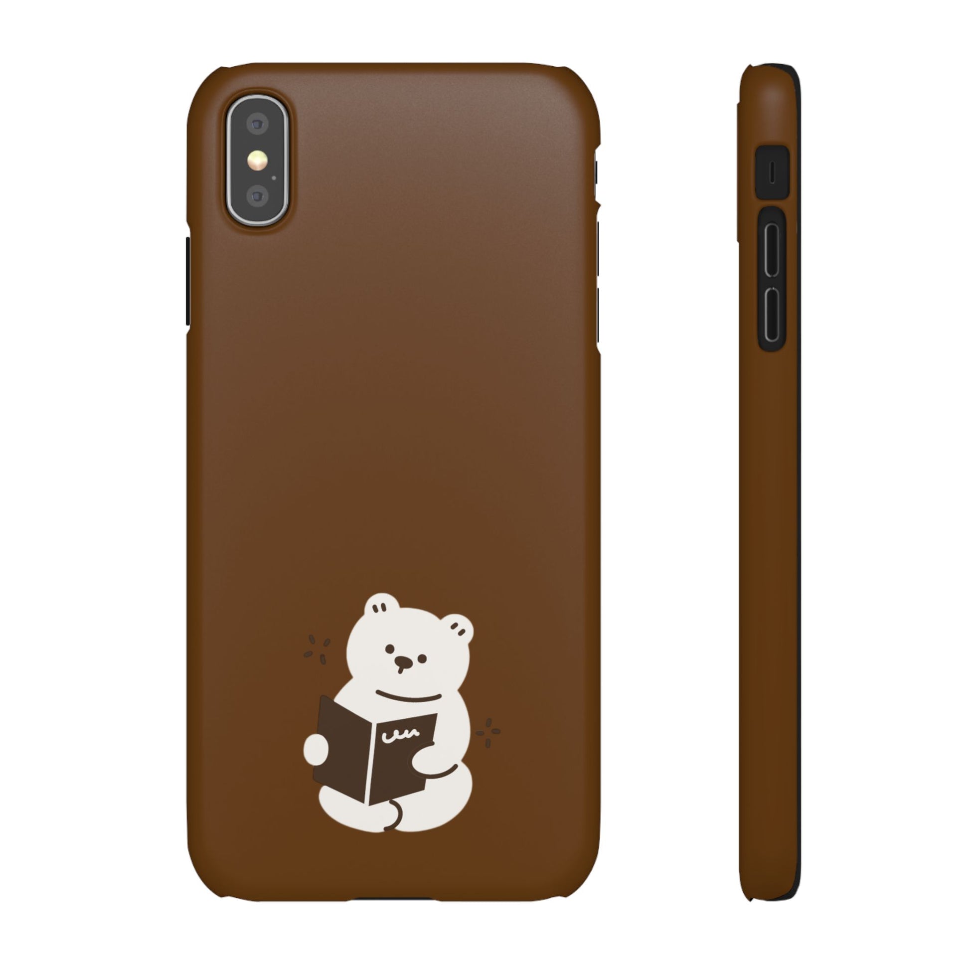 Reading Bear #02-Snap Cases - MahaCase