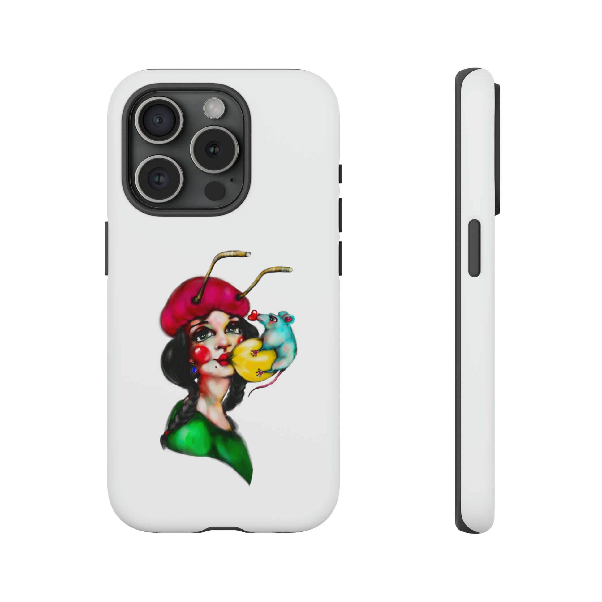 Design #211 White BKG-Tough Cases - MahaCase