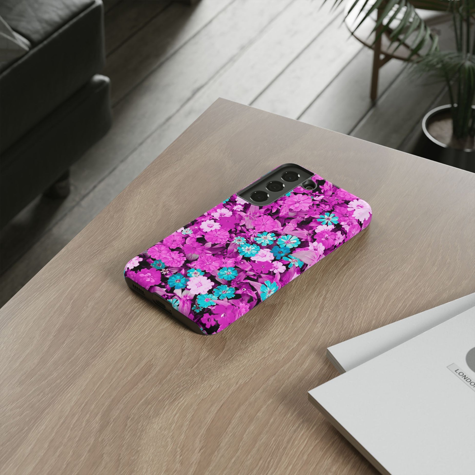Lucid Flowers #22-Tough Cases iPhone Samsung Google Pixel - MahaCase