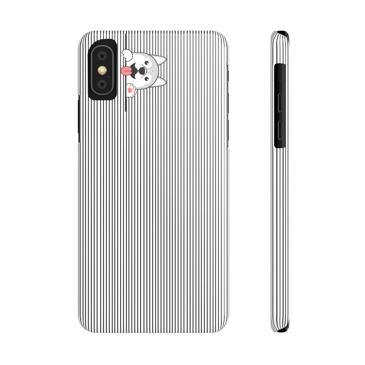 Cute Husky-Slim iPhone Cases - MahaCase