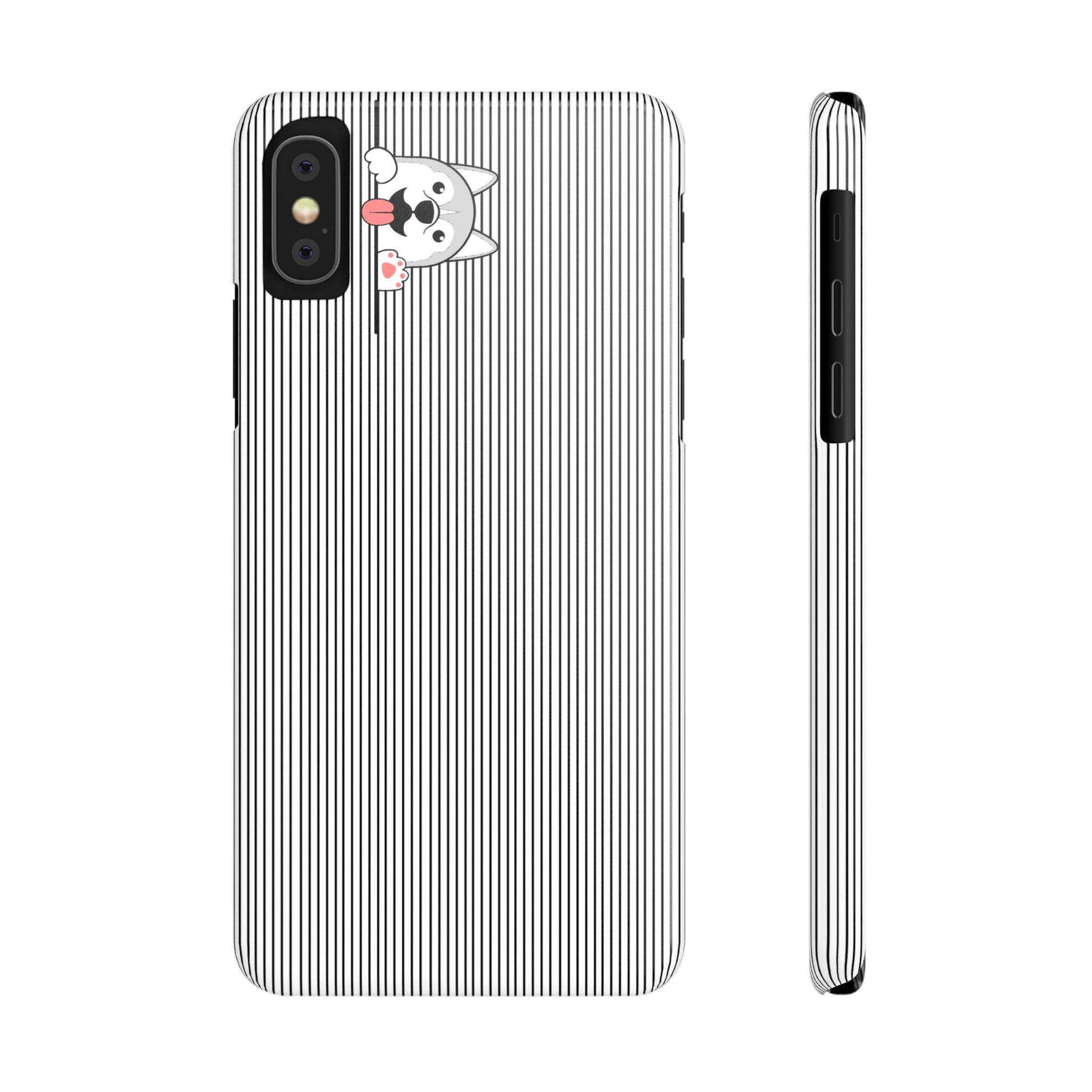 Cute Husky-Slim iPhone Cases - MahaCase