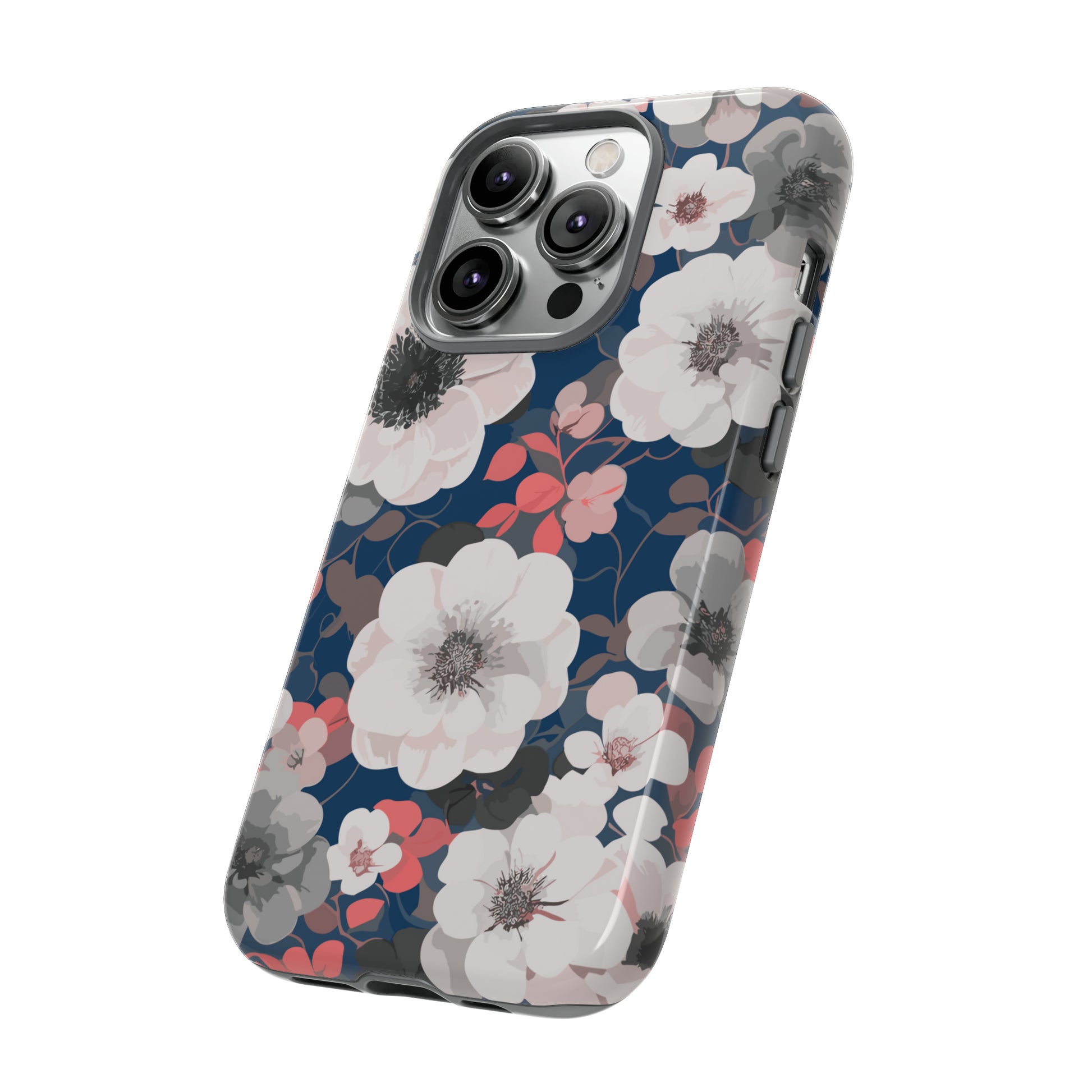 Classy Floral Delight-Tough Cases - MahaCase