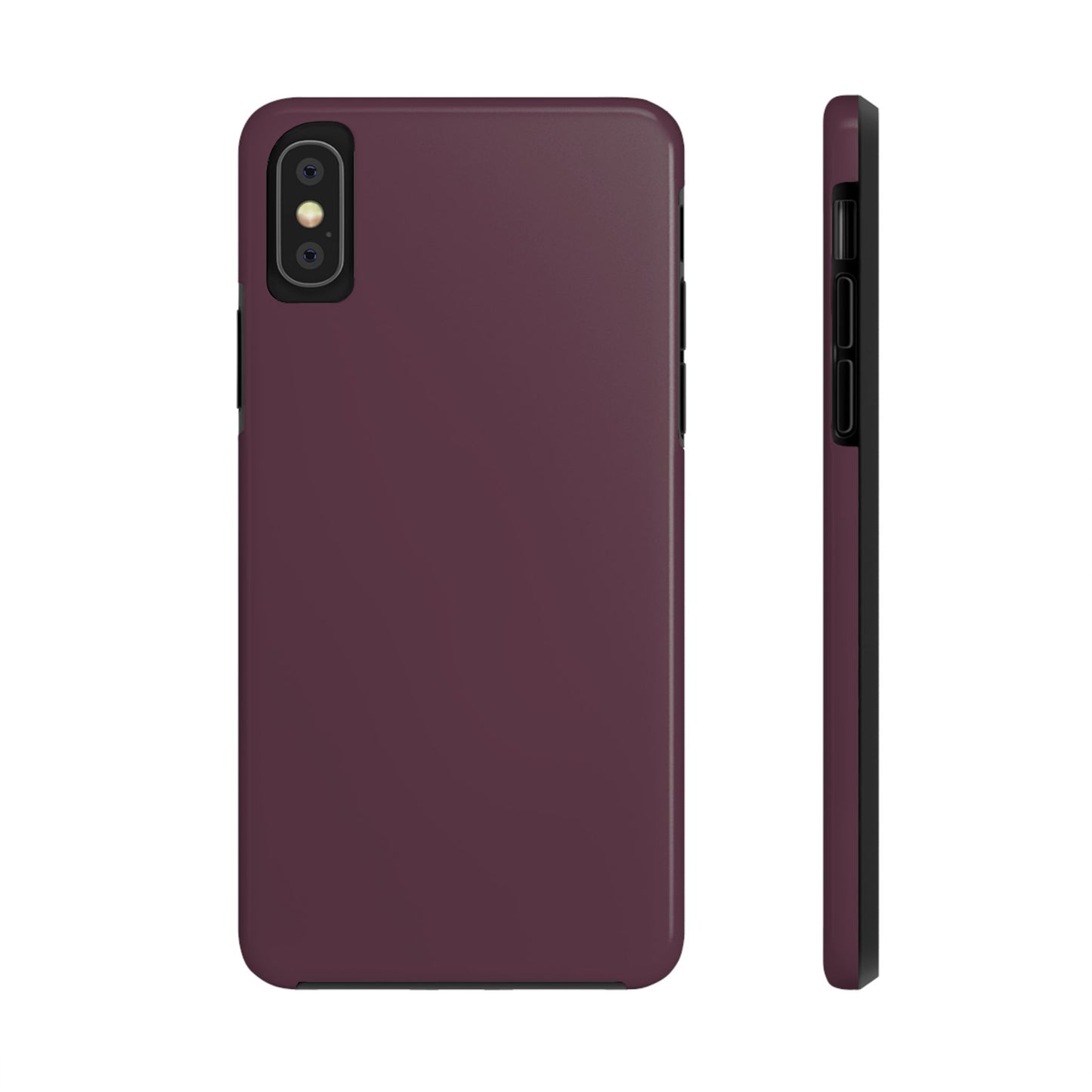Old Mauve Solid Color Tough Phone Cases - iPhone and Samsung - Fall Color