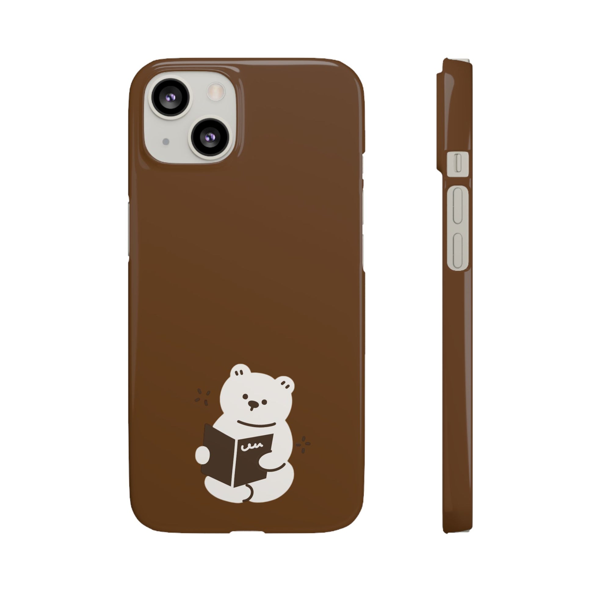 Reading Bear #02-Snap Cases - MahaCase