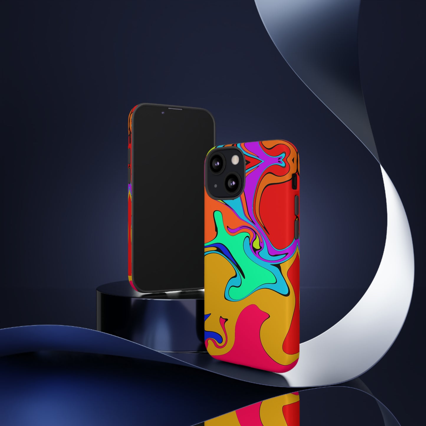 Color Swirl #22-Tough Cases - MahaCase
