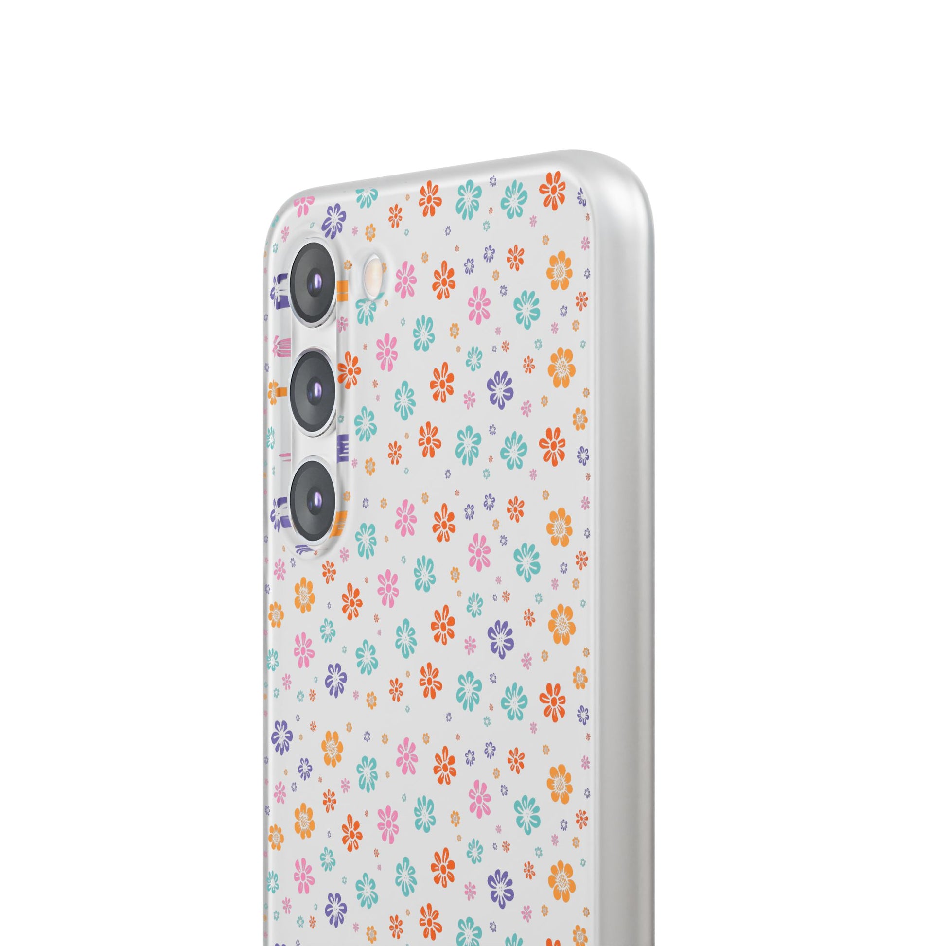 Colorful Spring Floral Flexi Case - Stylish Phone Protection - iPhone Samsung with Gift Packaging - MahaCase