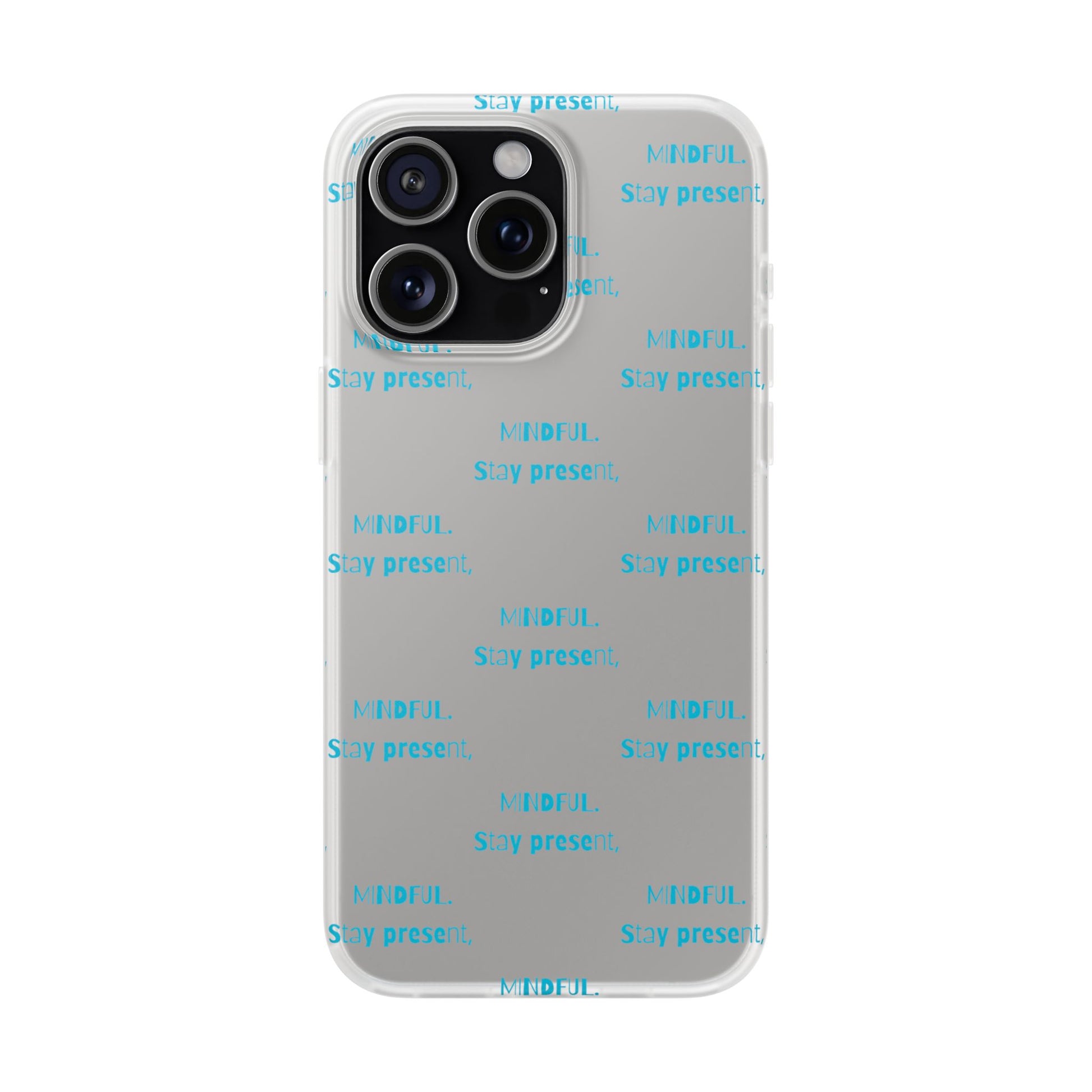 Stay Present Mindful #12 Flexi Cases iPhone Samsung Gift Packaging - MahaCase