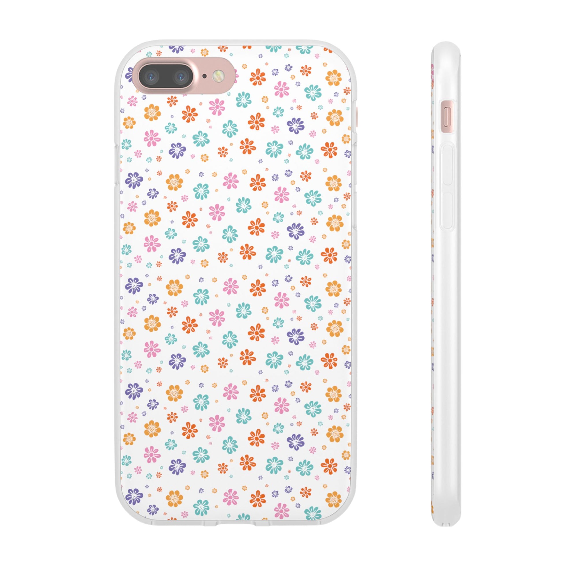 Colorful Spring Floral Flexi Case - Stylish Phone Protection - iPhone Samsung with Gift Packaging - MahaCase
