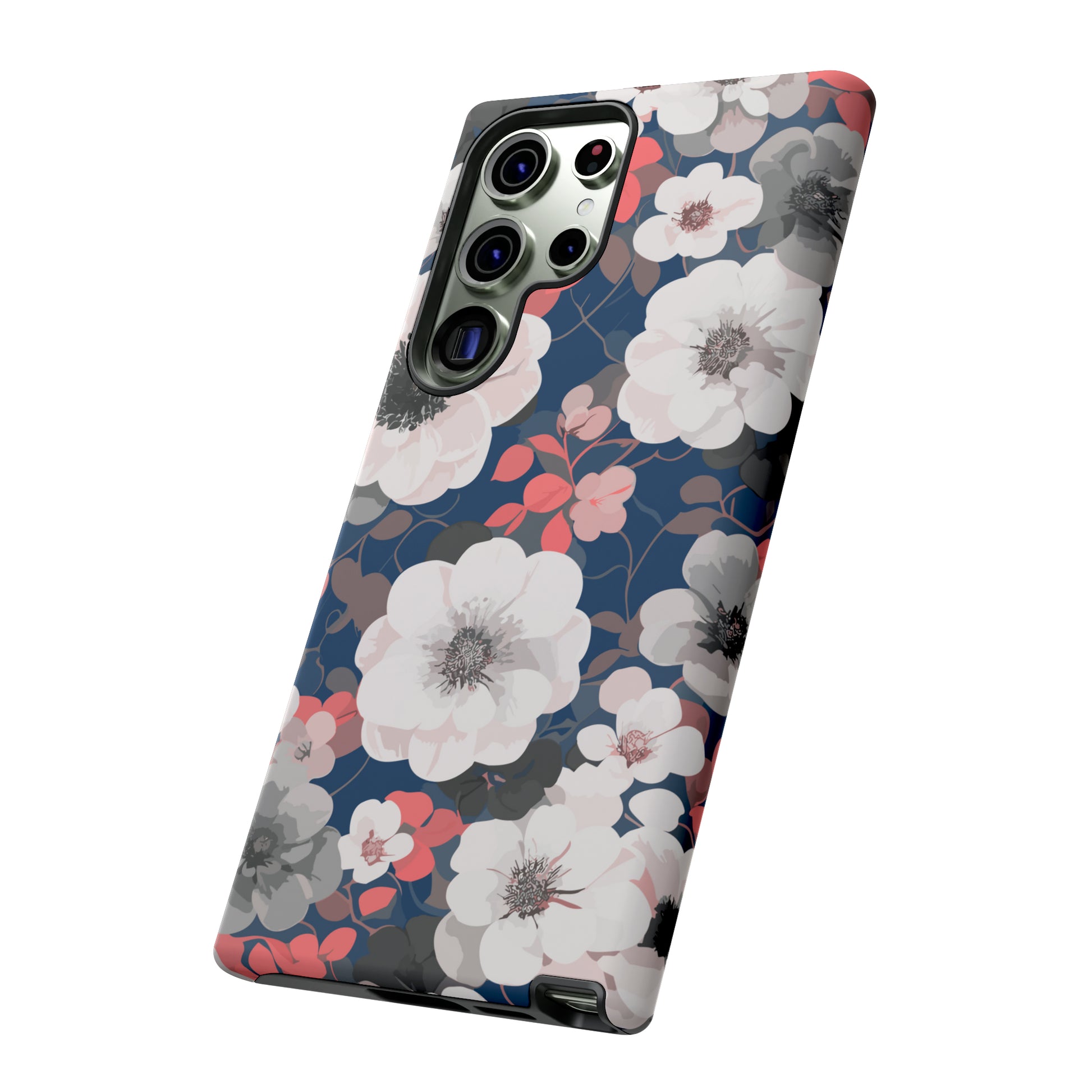 Classy Floral Delight-Tough Cases - MahaCase