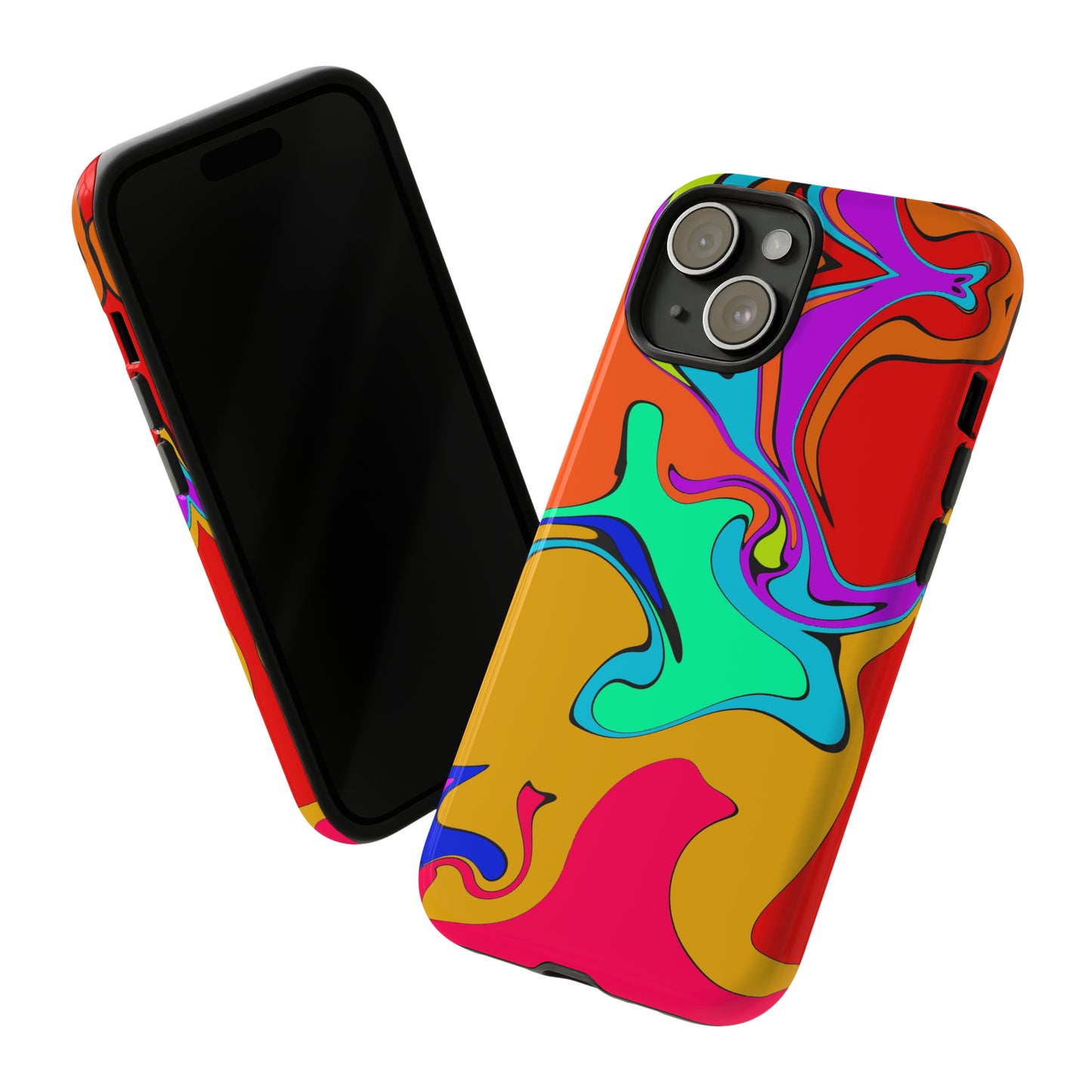 Color Swirl #22-Tough Cases - MahaCase