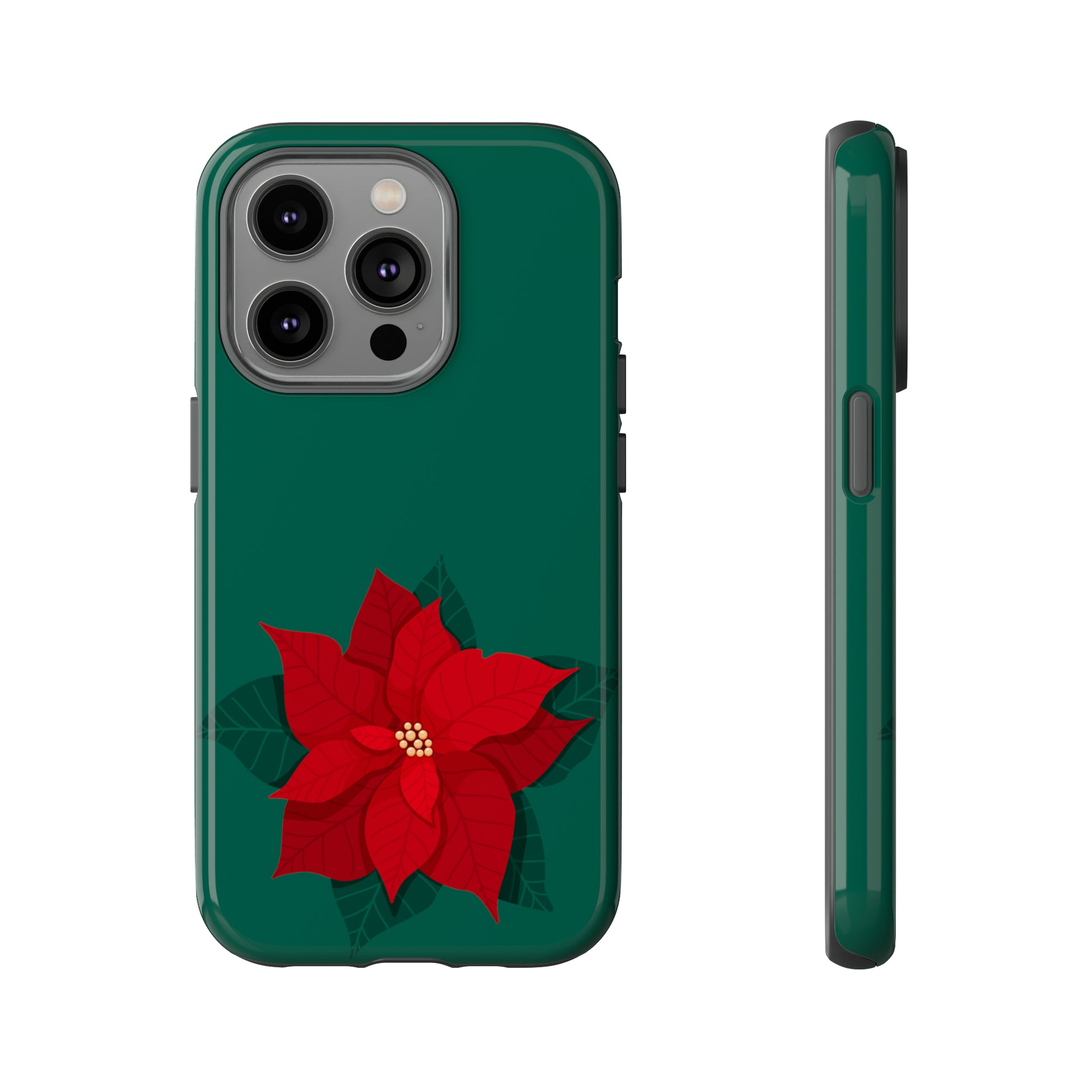 Poinsettia Charm #10-Tough Cases - MahaCase