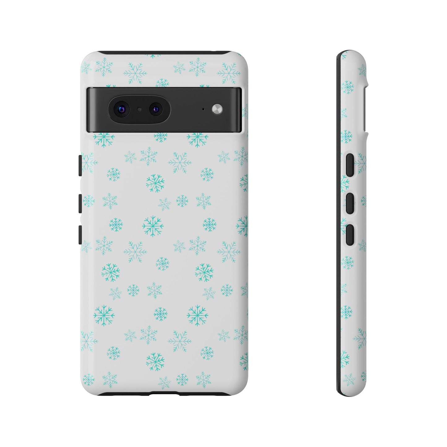 Snowy Blue #12 - Tough Cases iPhone Samsung Google Pixel - MahaCase