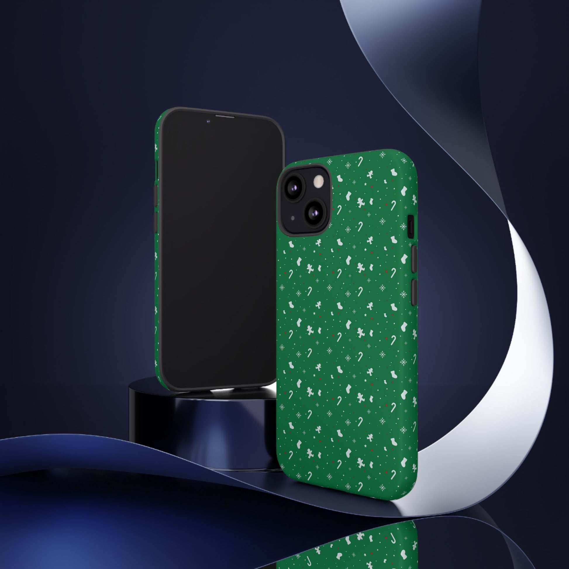 Candy Cane Blizzard #24 - Tough Cases iPhone Samsung Google Pixel - MahaCase