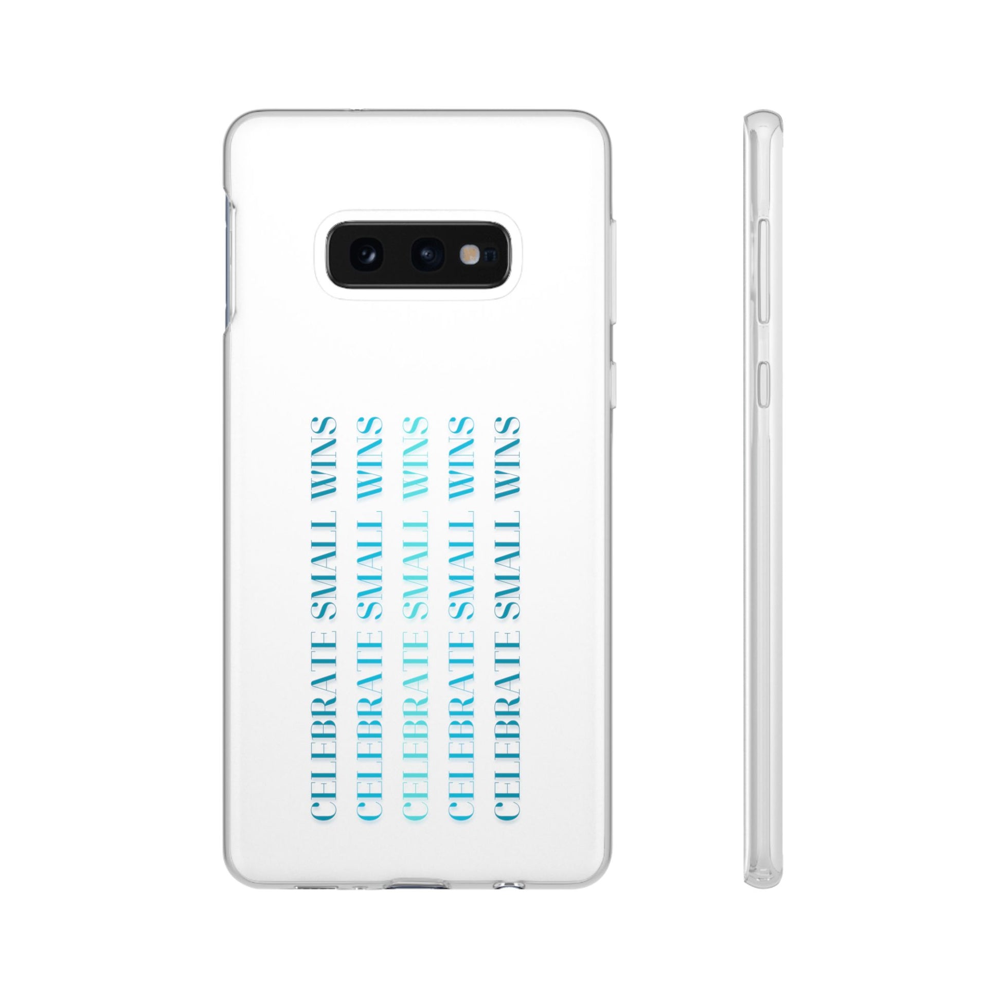 Celebrate Small Wins #22 Flexi Cases iPhone Samsung Gift Packaging - MahaCase