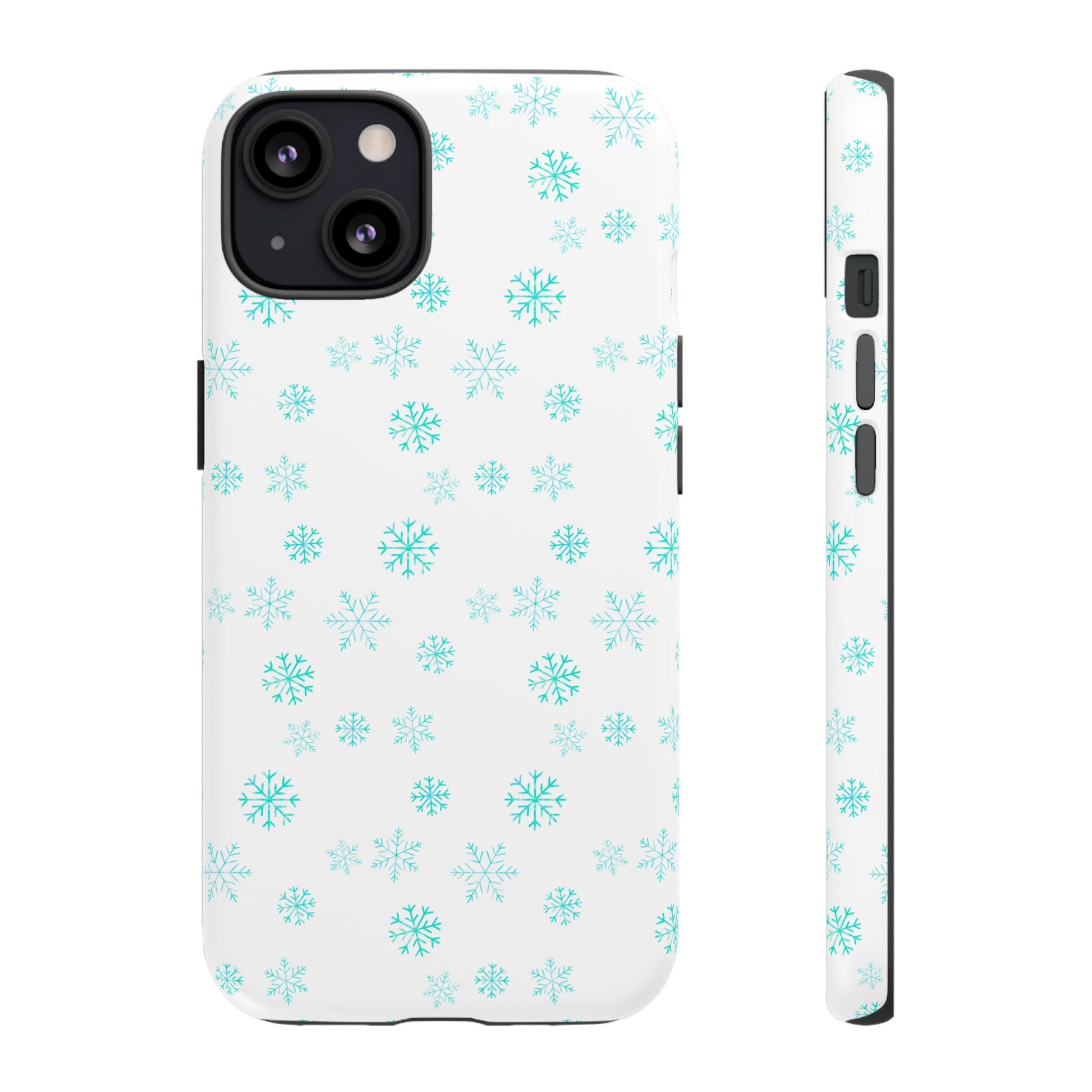 Snowy Blue #12 - Tough Cases iPhone Samsung Google Pixel - MahaCase