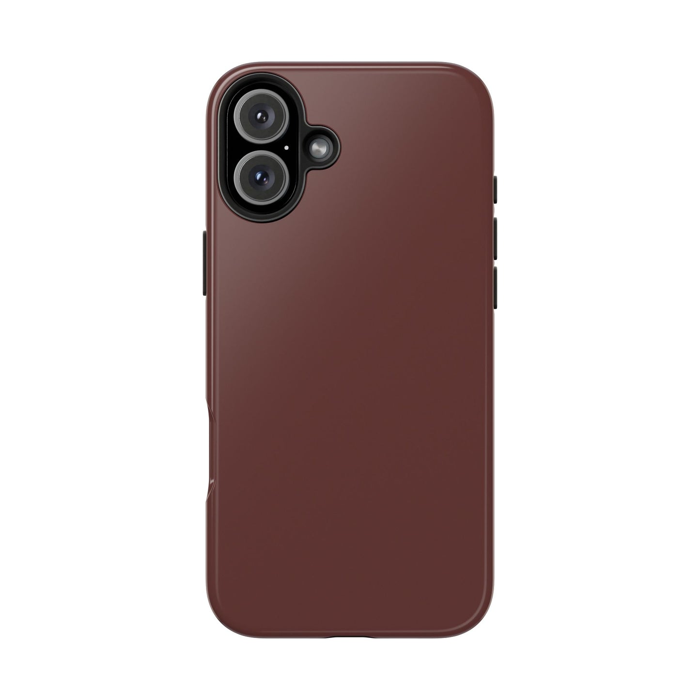 Phone Case - Garnet Color Fall 2025 Trending Color, Sturdy Phone Cases, Durable Cell Phone Covers, Trendy Gadget Protection, Unique Phone Accessories- iPhone, Samsung