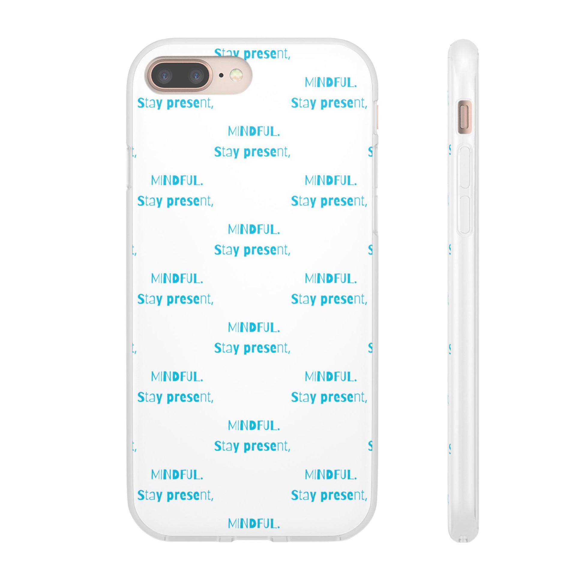 Stay Present Mindful #12 Flexi Cases iPhone Samsung Gift Packaging - MahaCase