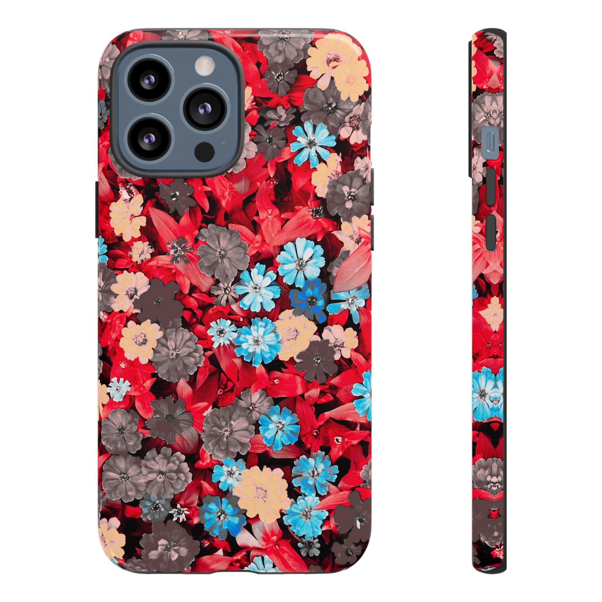 Lucid Flowers #23-Tough Cases iPhone Samsung Google Pixel - MahaCase