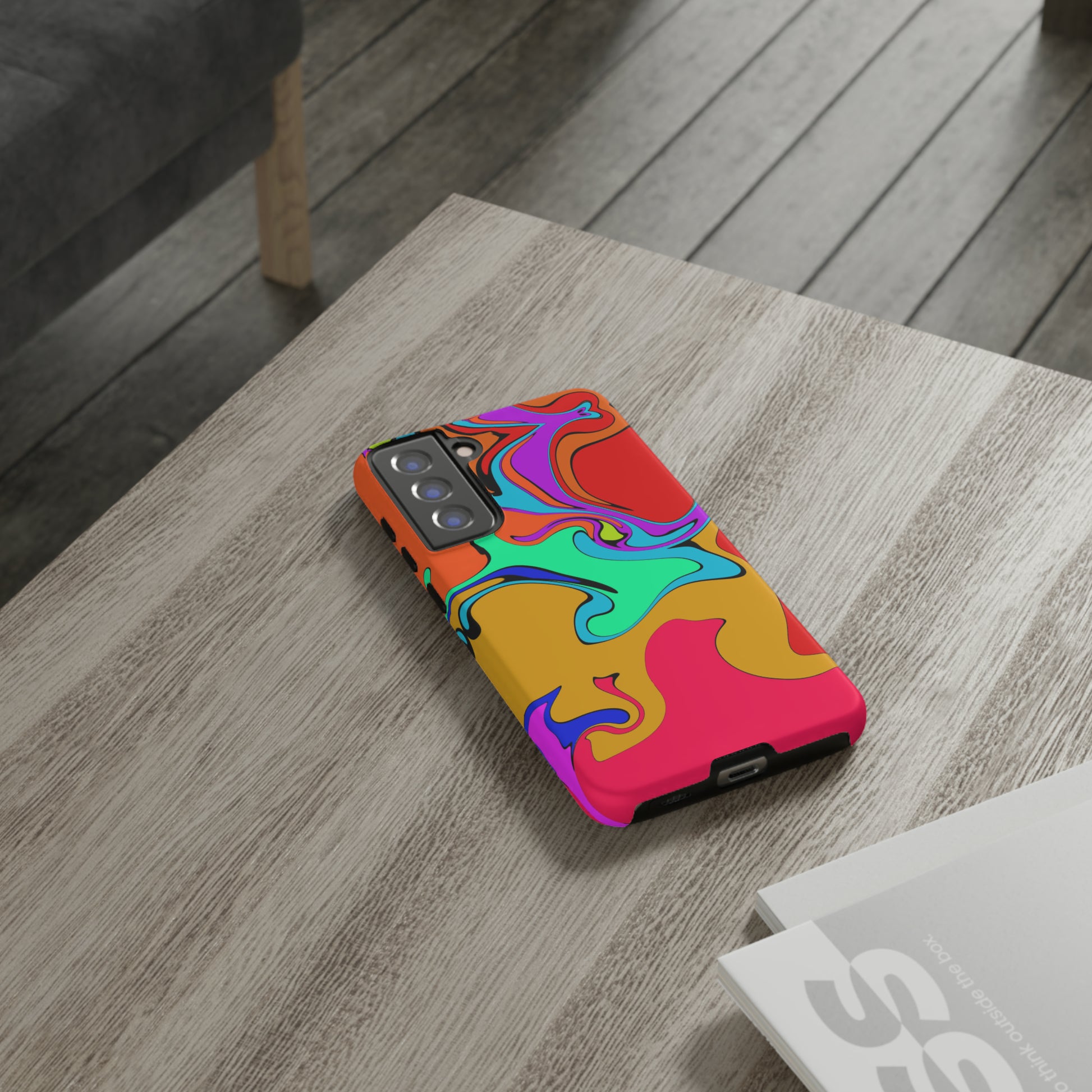 Color Swirl #22-Tough Cases - MahaCase