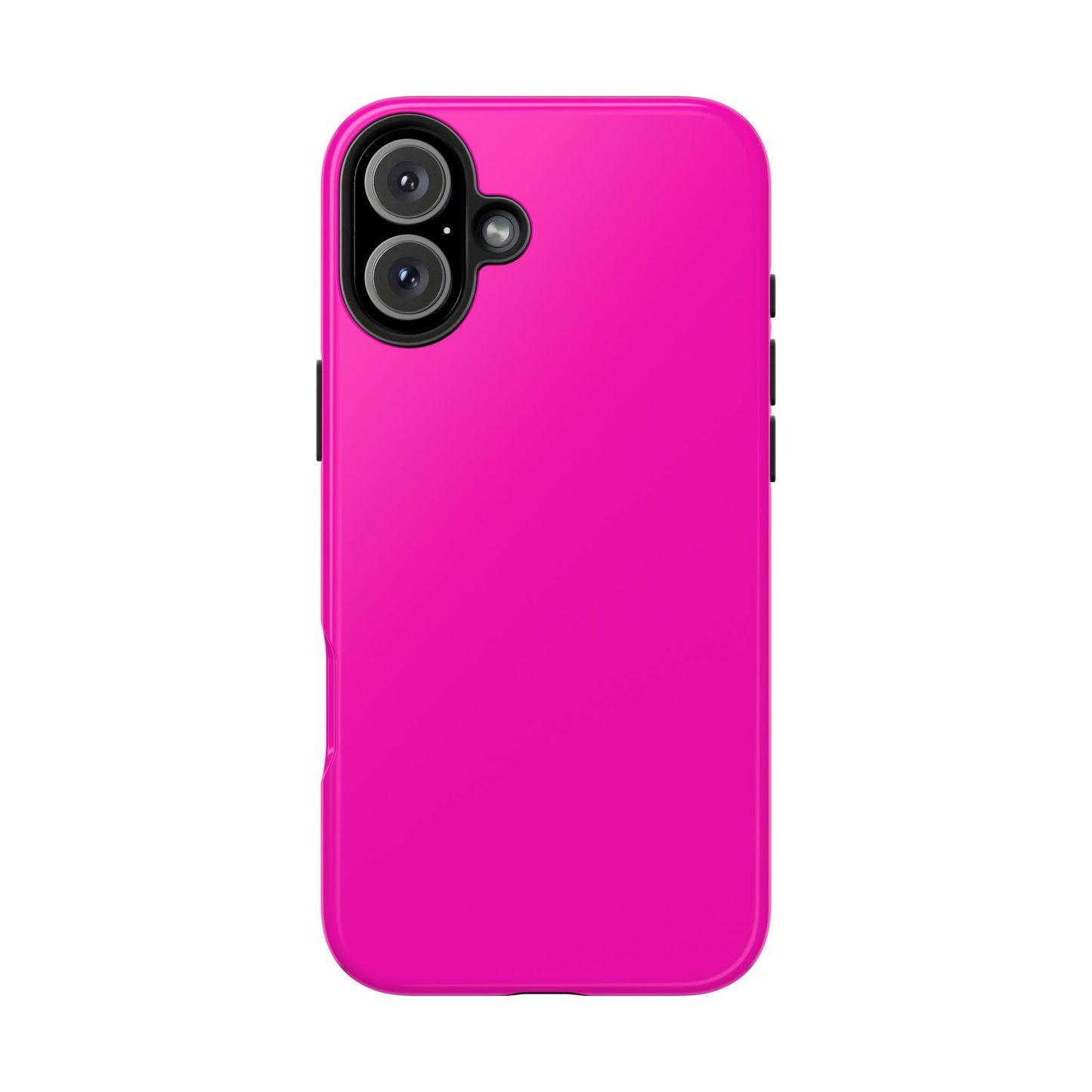 Simple Hot Pink-Tough Phone Cases - MahaCase
