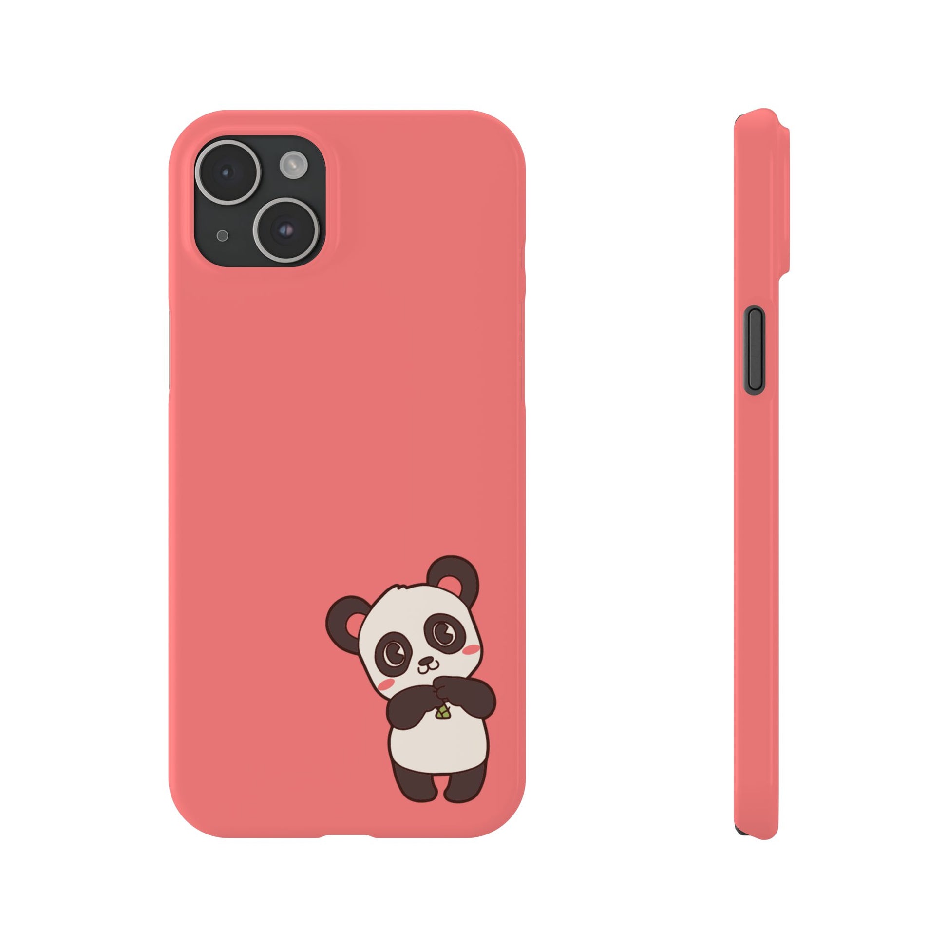 Cute Panda #36-Slim iPhone Cases - MahaCase