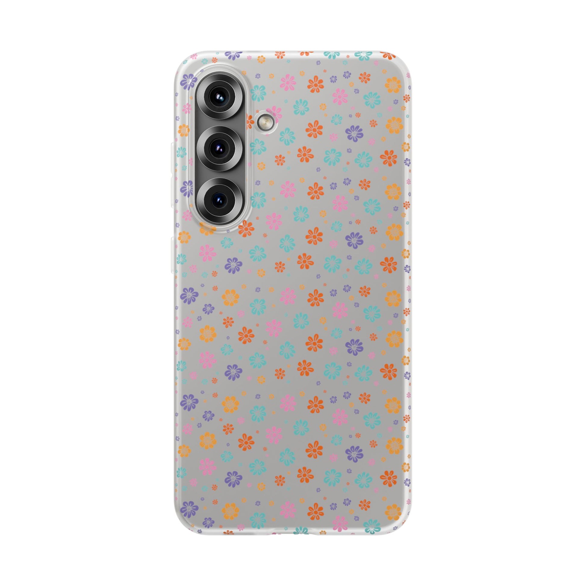 Colorful Spring Floral Flexi Case - Stylish Phone Protection - iPhone Samsung with Gift Packaging - MahaCase