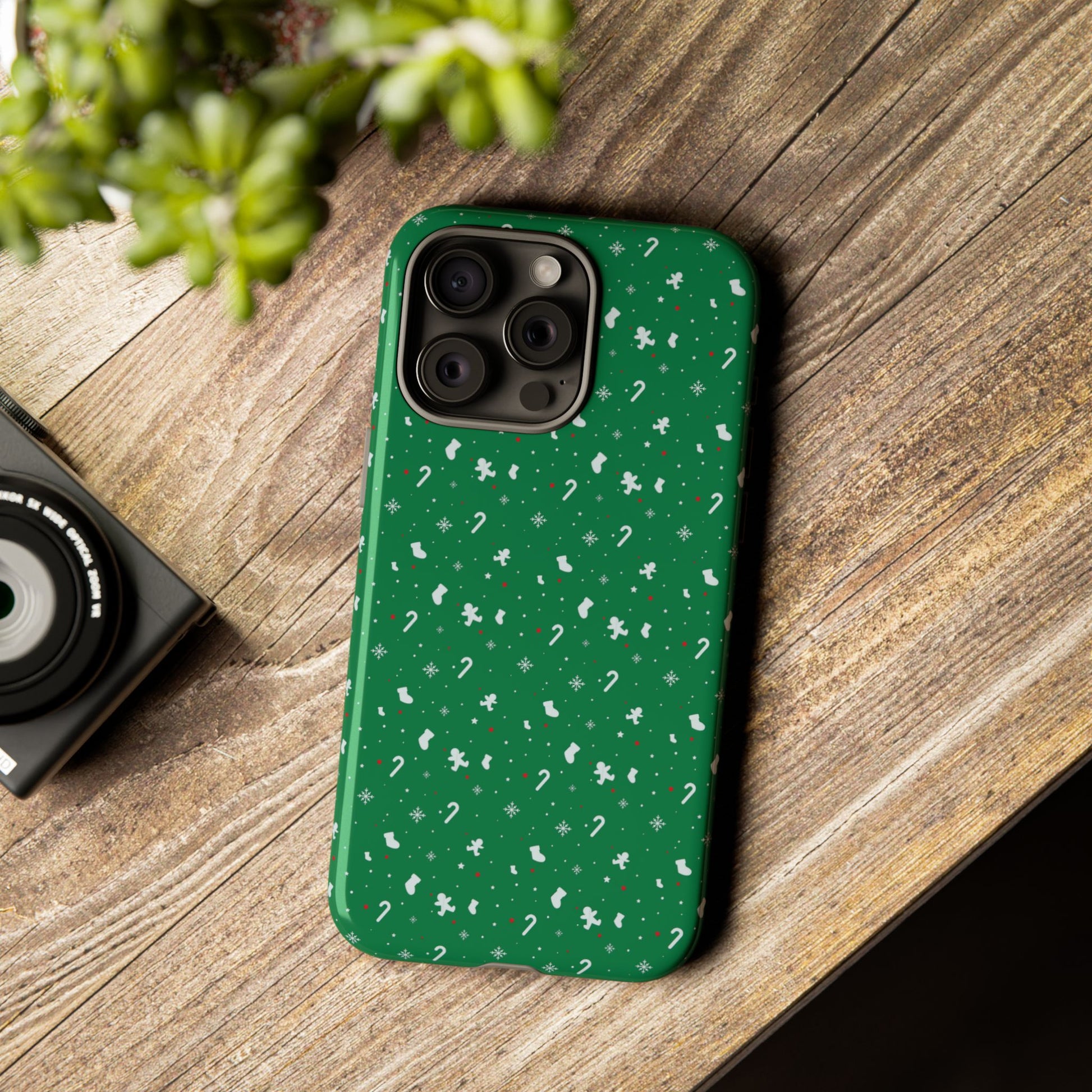 Candy Cane Blizzard #24 - Tough Cases iPhone Samsung Google Pixel - MahaCase