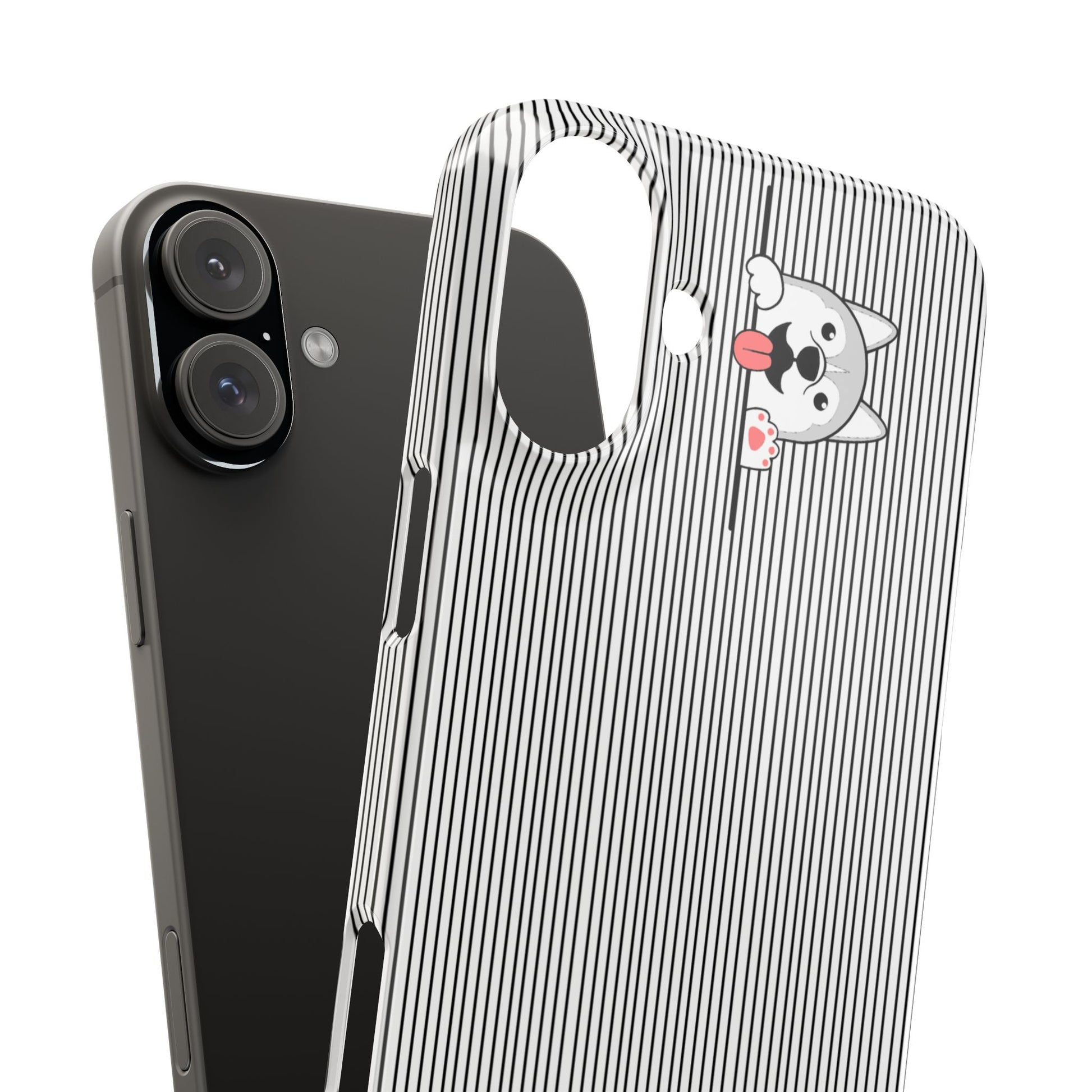 Cute Husky-Slim iPhone Cases - MahaCase