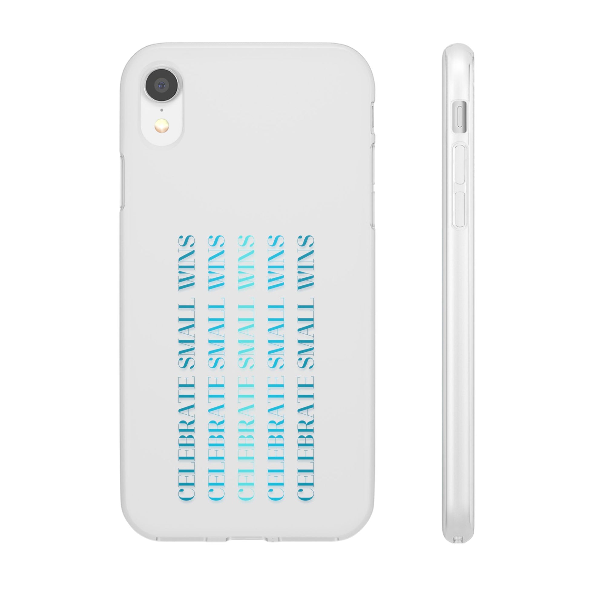 Celebrate Small Wins #22 Flexi Cases iPhone Samsung Gift Packaging - MahaCase