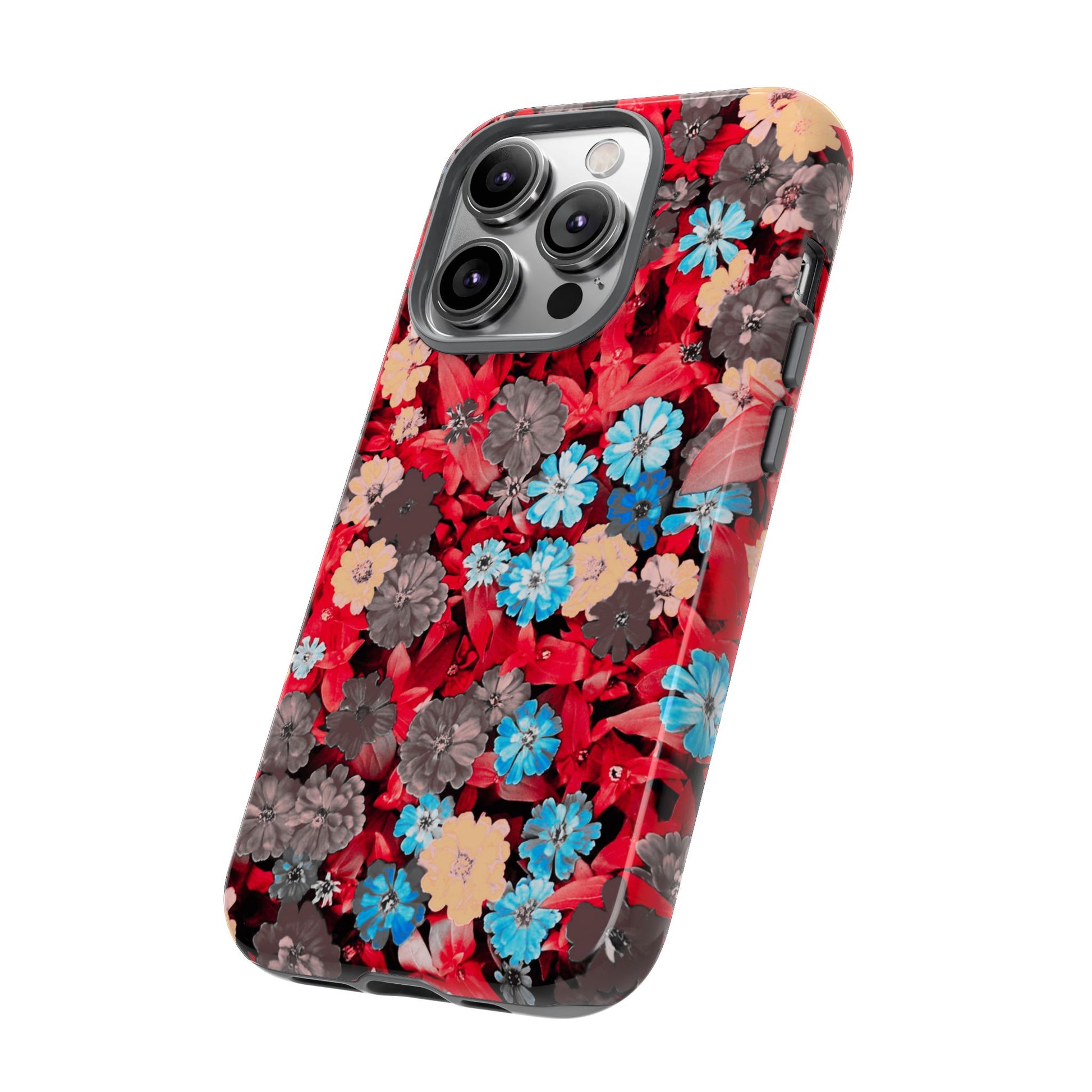 Lucid Flowers #23-Tough Cases iPhone Samsung Google Pixel - MahaCase