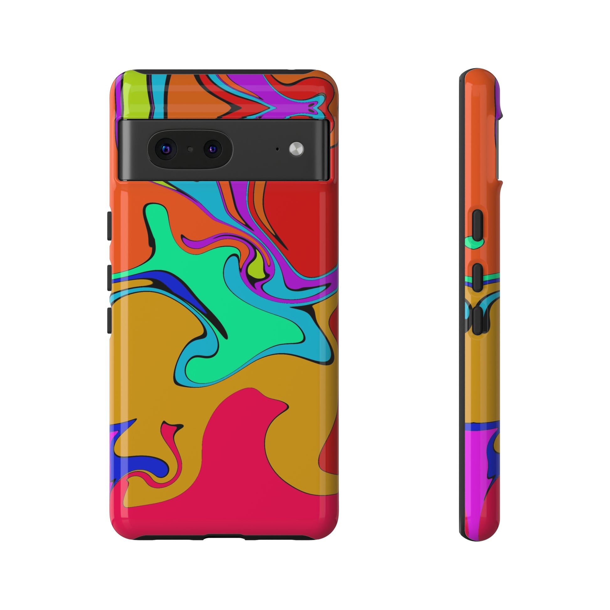 Color Swirl #22-Tough Cases - MahaCase