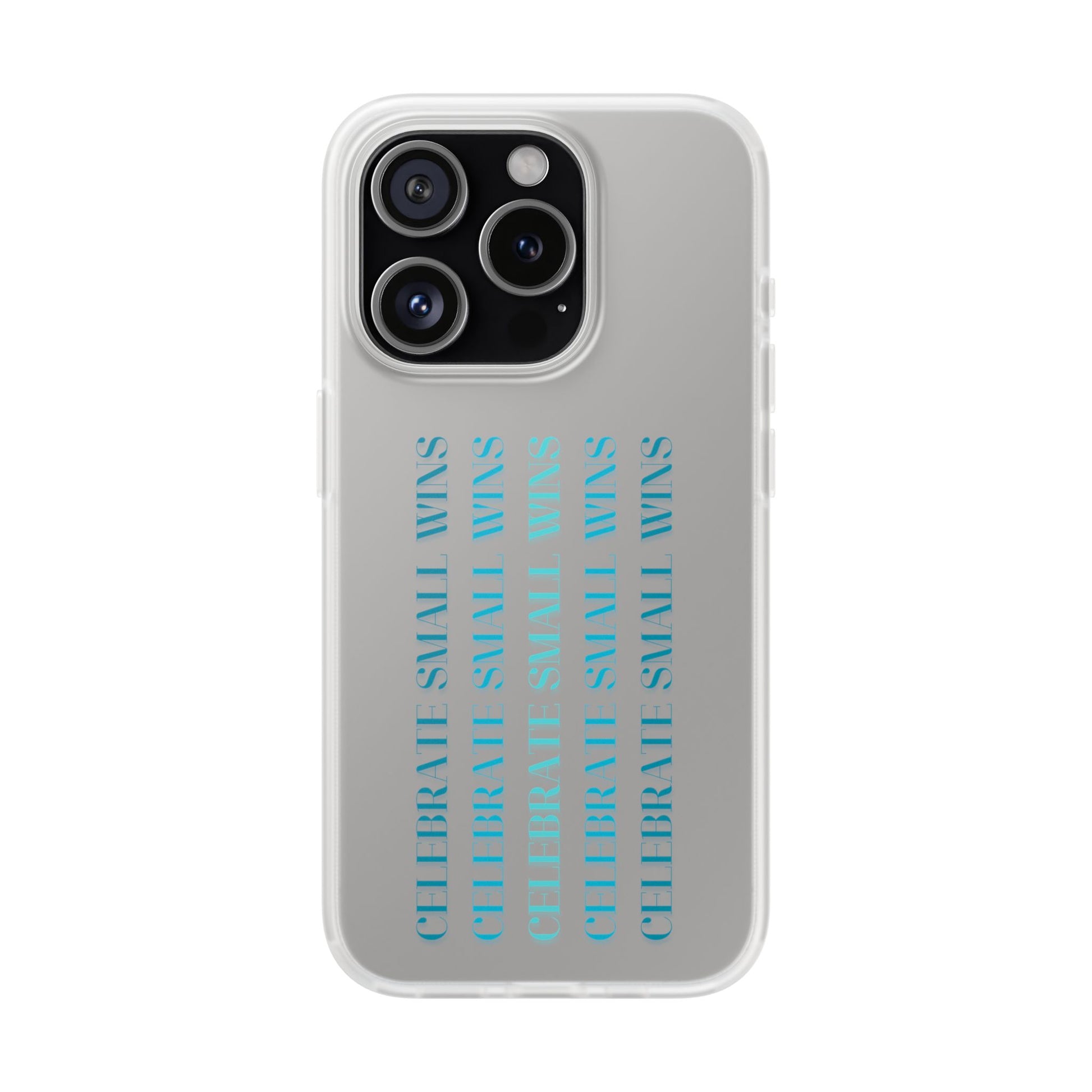 Celebrate Small Wins #22 Flexi Cases iPhone Samsung Gift Packaging - MahaCase