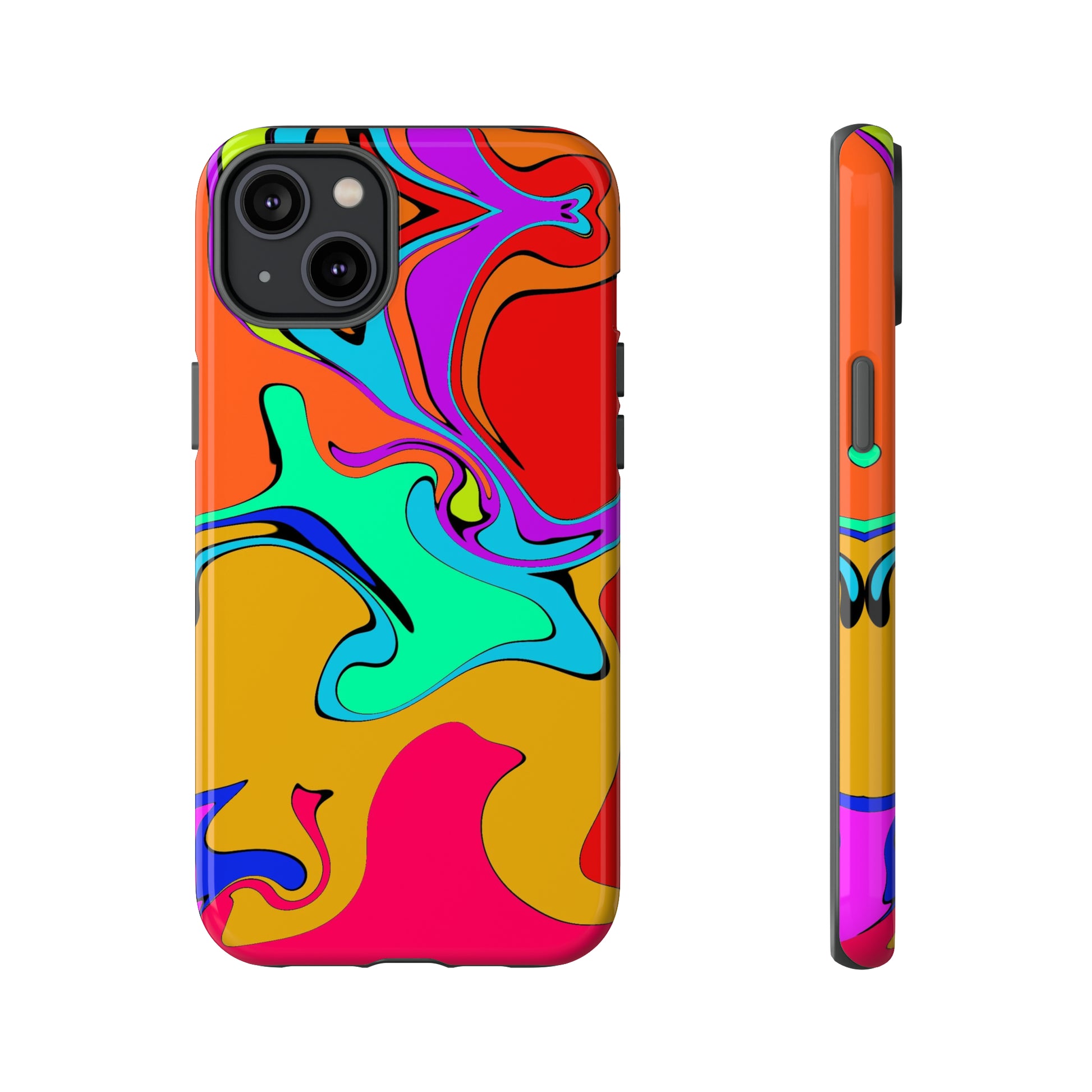 Color Swirl #22-Tough Cases - MahaCase