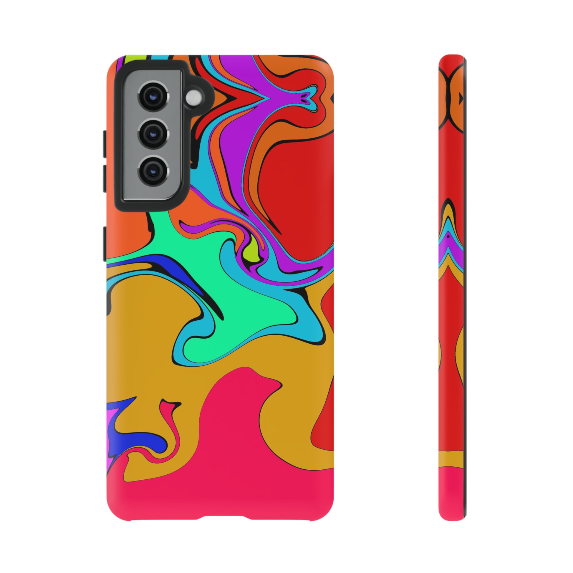 Color Swirl #22-Tough Cases - MahaCase